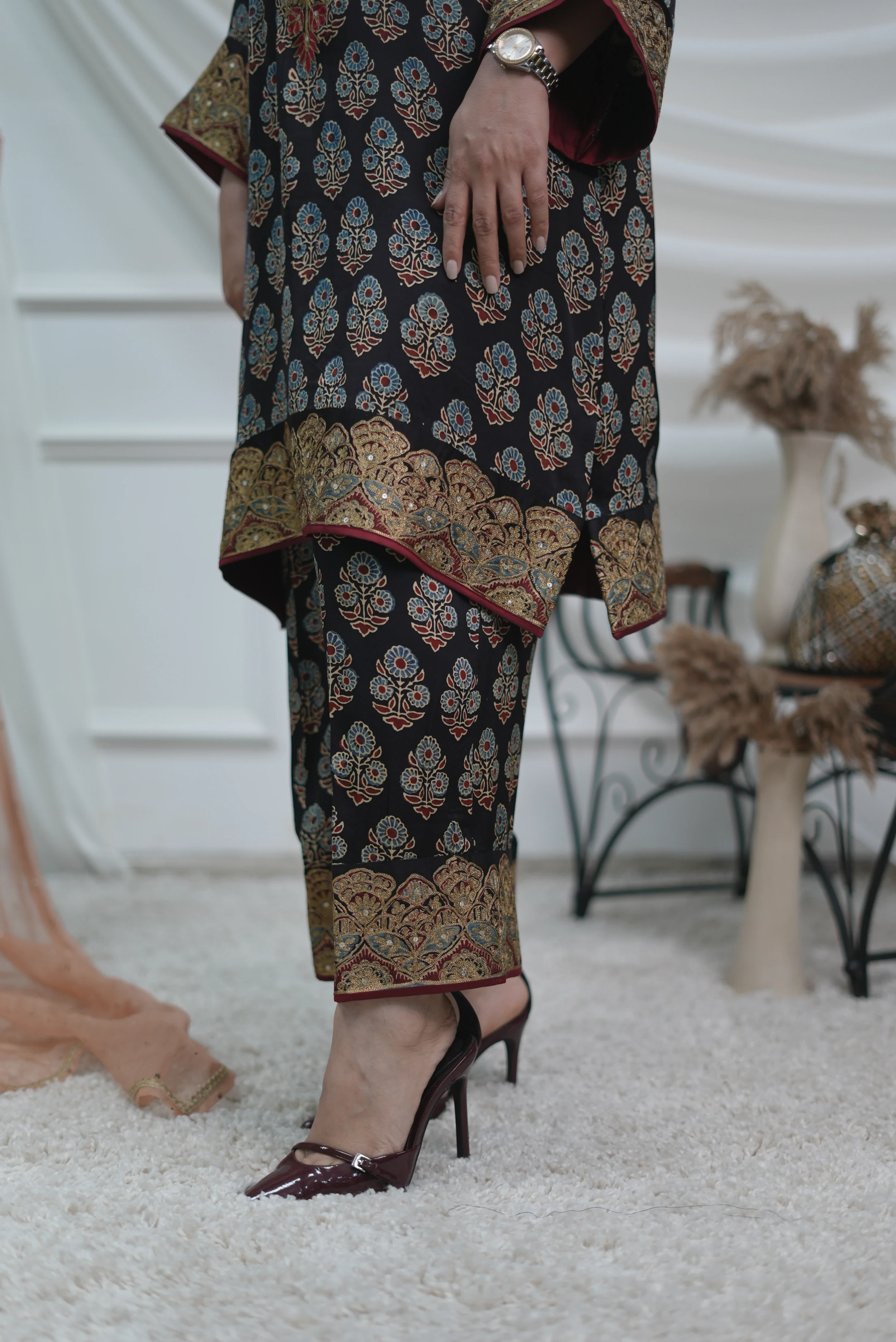 The Shab-e-Zar Co-ord Set thumbnail 4