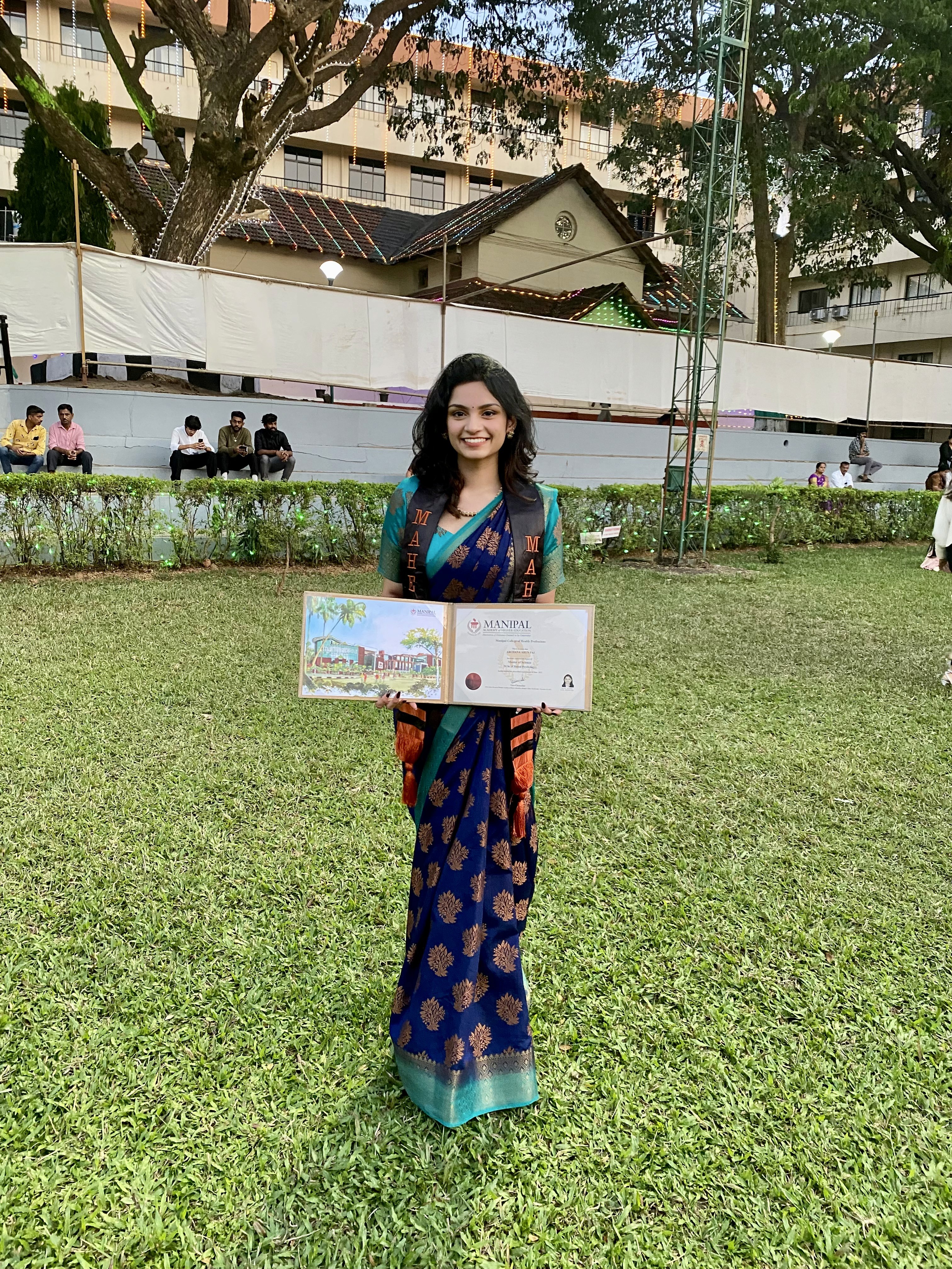 MSc in Clinical Psychology, Manipal University (MAHE)