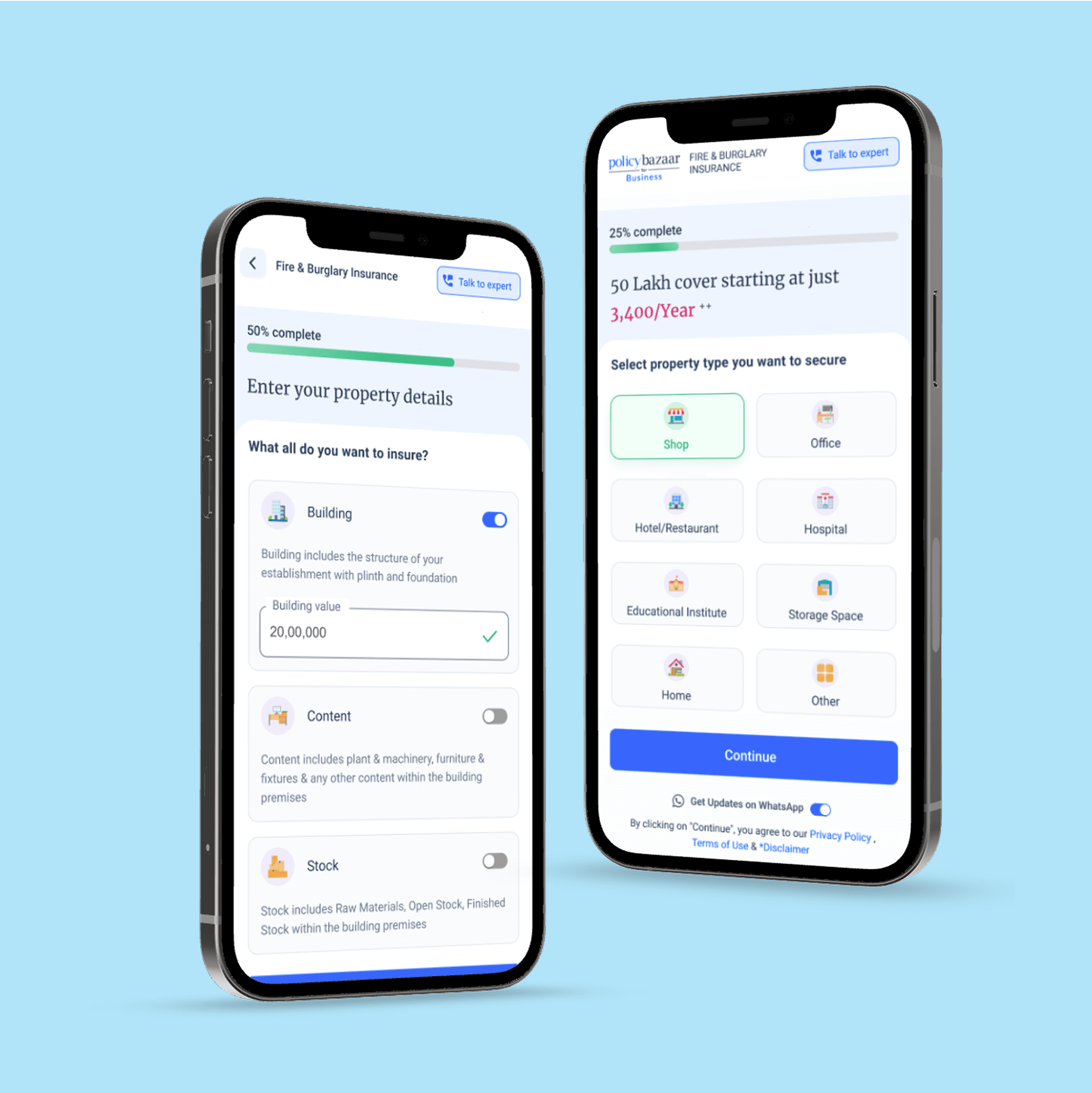 Optimize PolicyBazaar’s insurance shopping for improved conversions and user experience.