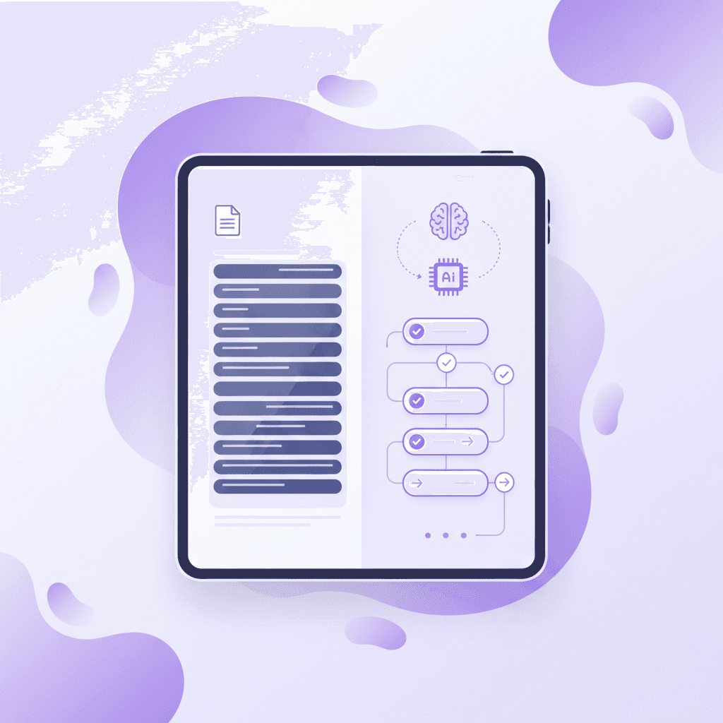 Extracting textbook information into a visual mind map on a digital tablet