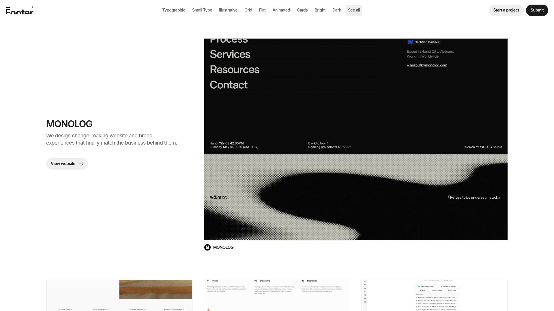 Footerdesign