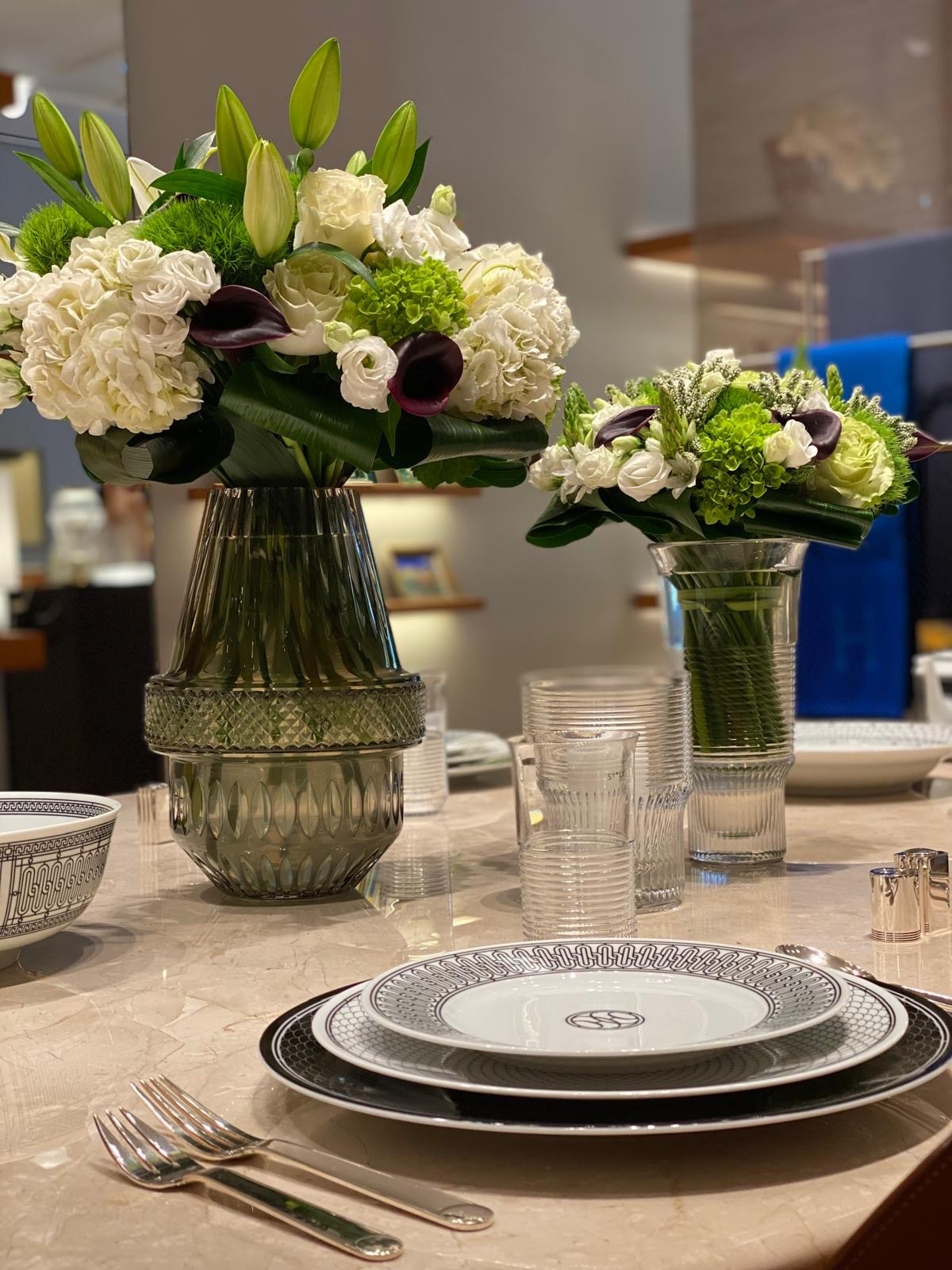 Hermes Mosaic Plate Setting
