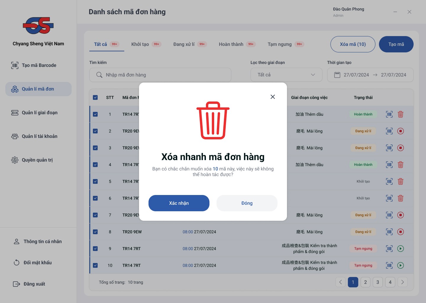 Results inquiry: persona's results