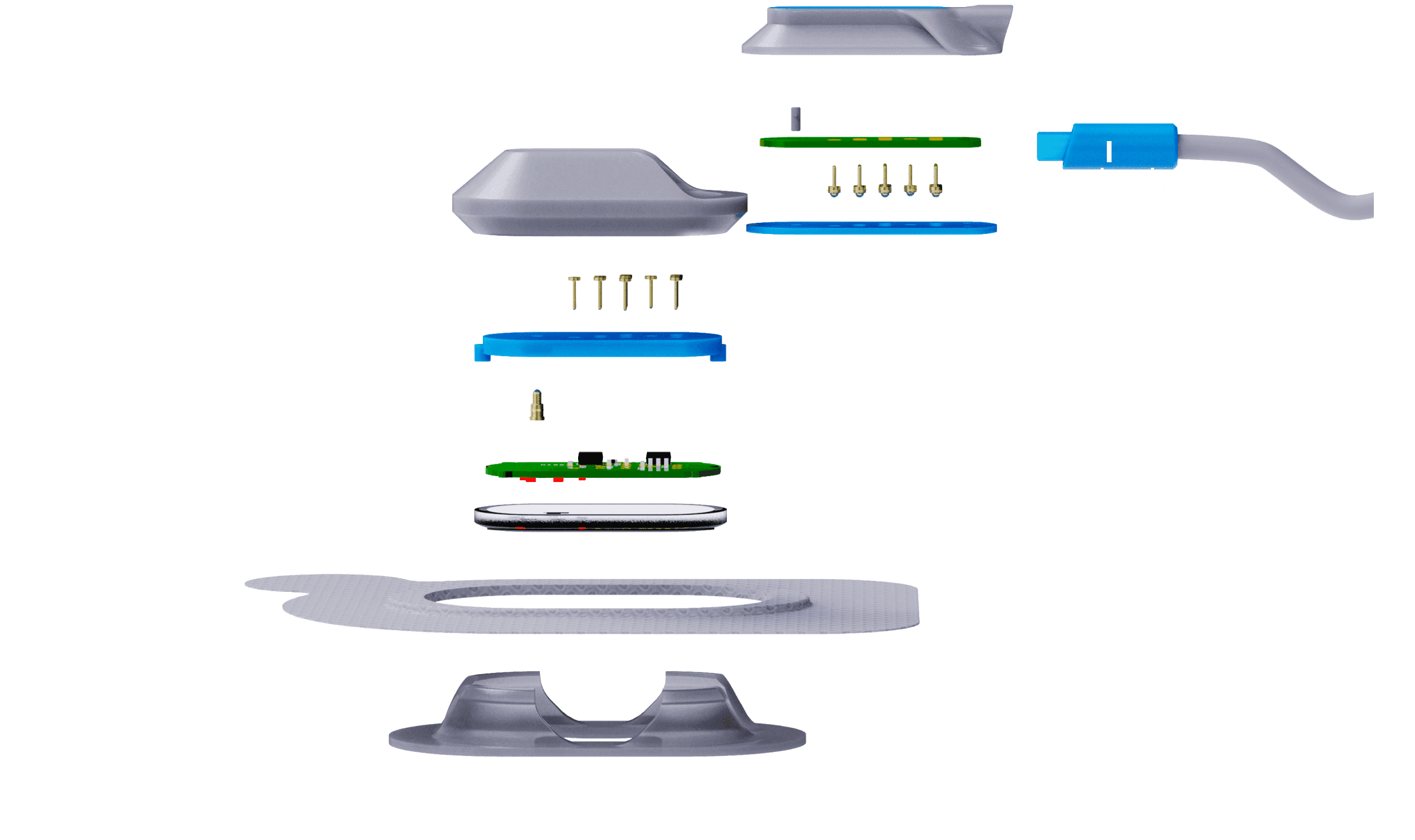 Exploded assembly