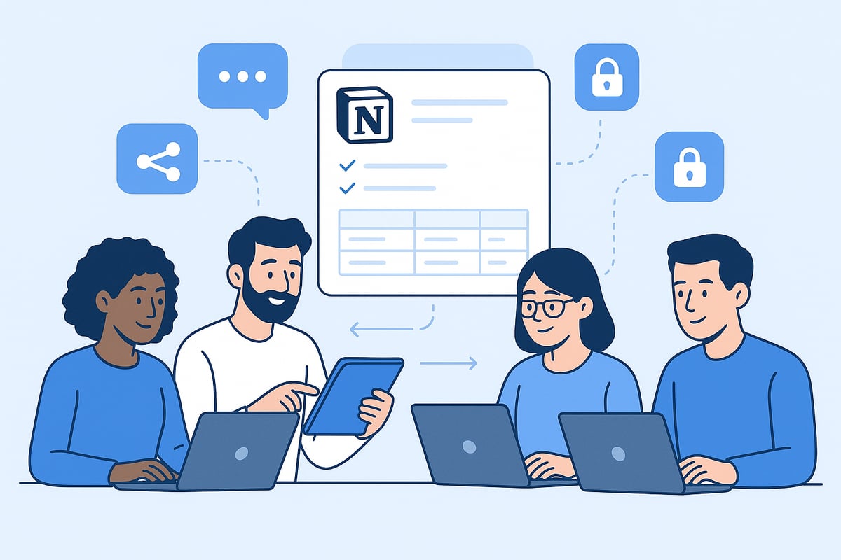 Collaboration and Sharing in Notion