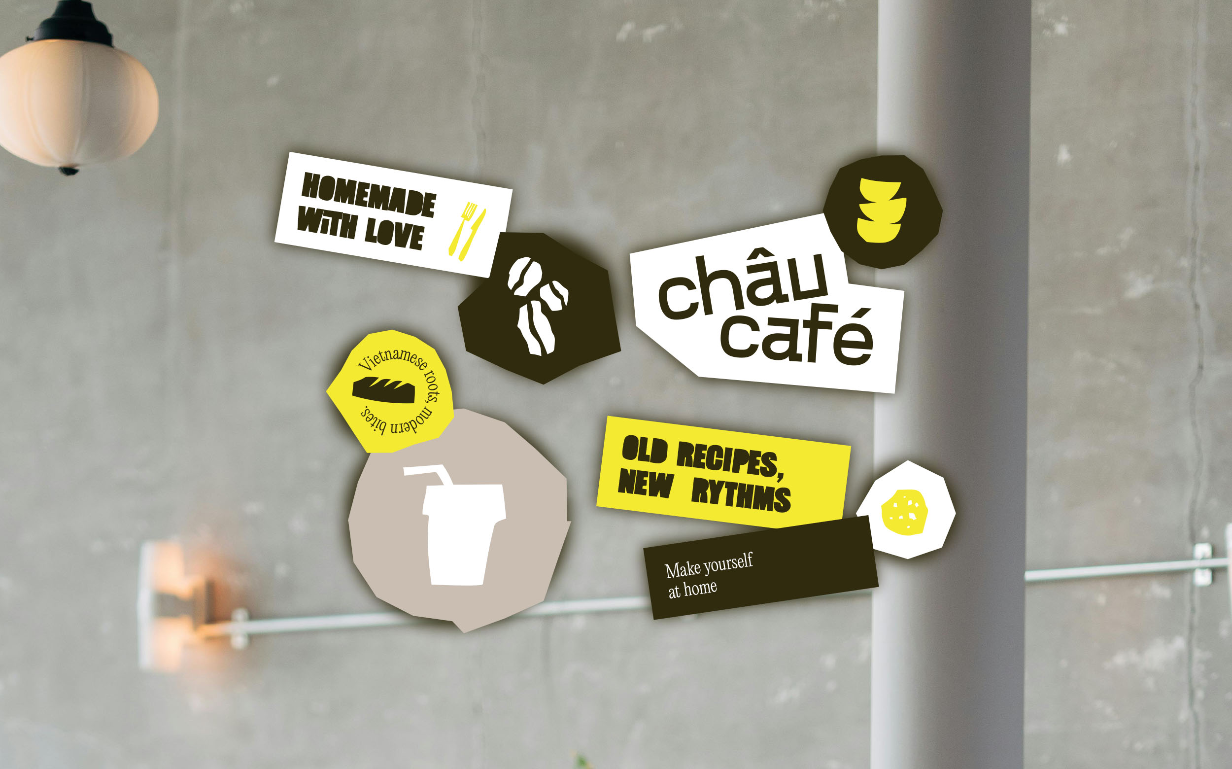 bold funky stickers for gen z brand