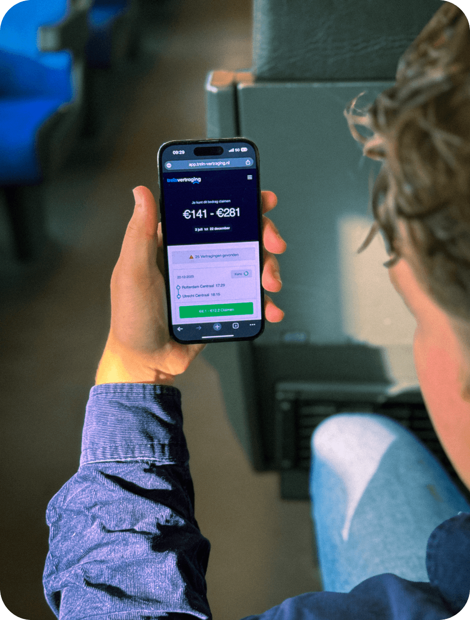 trein vertraging geld terug ns applicatie
