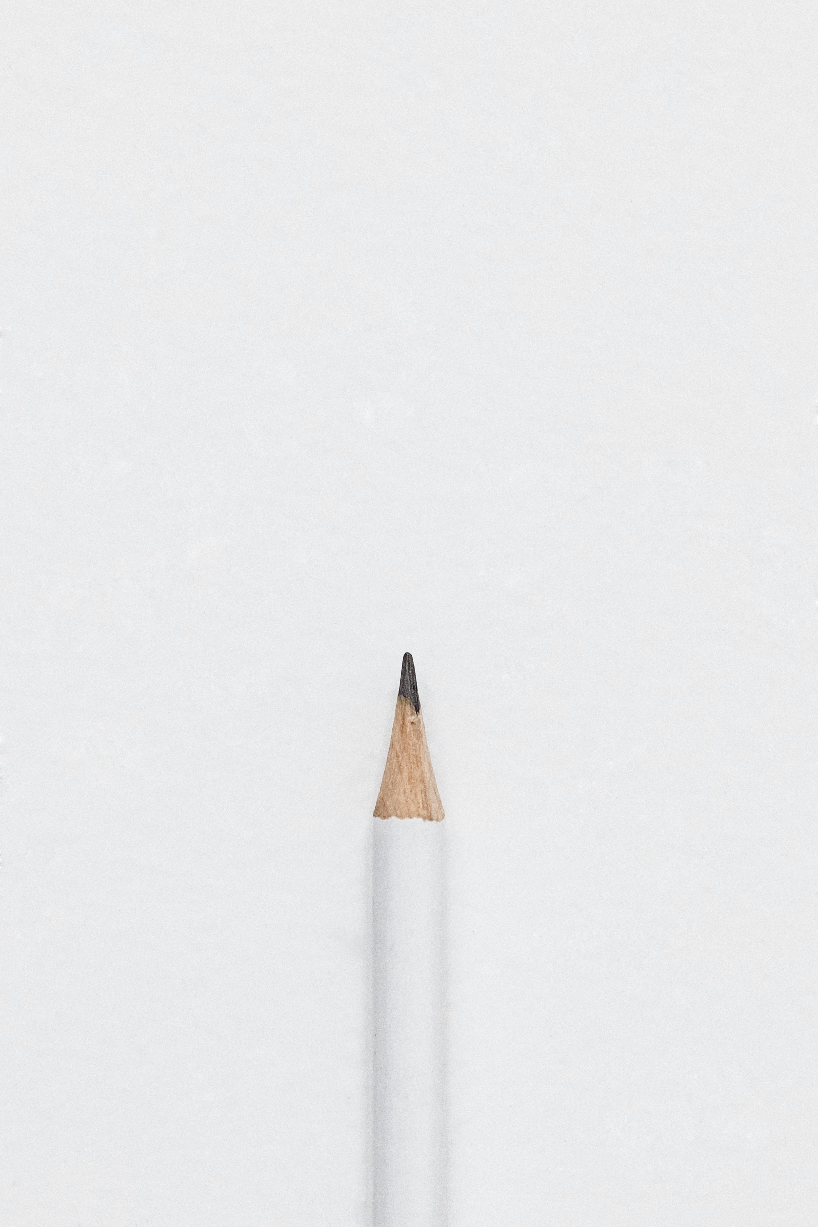 White pen on a white page