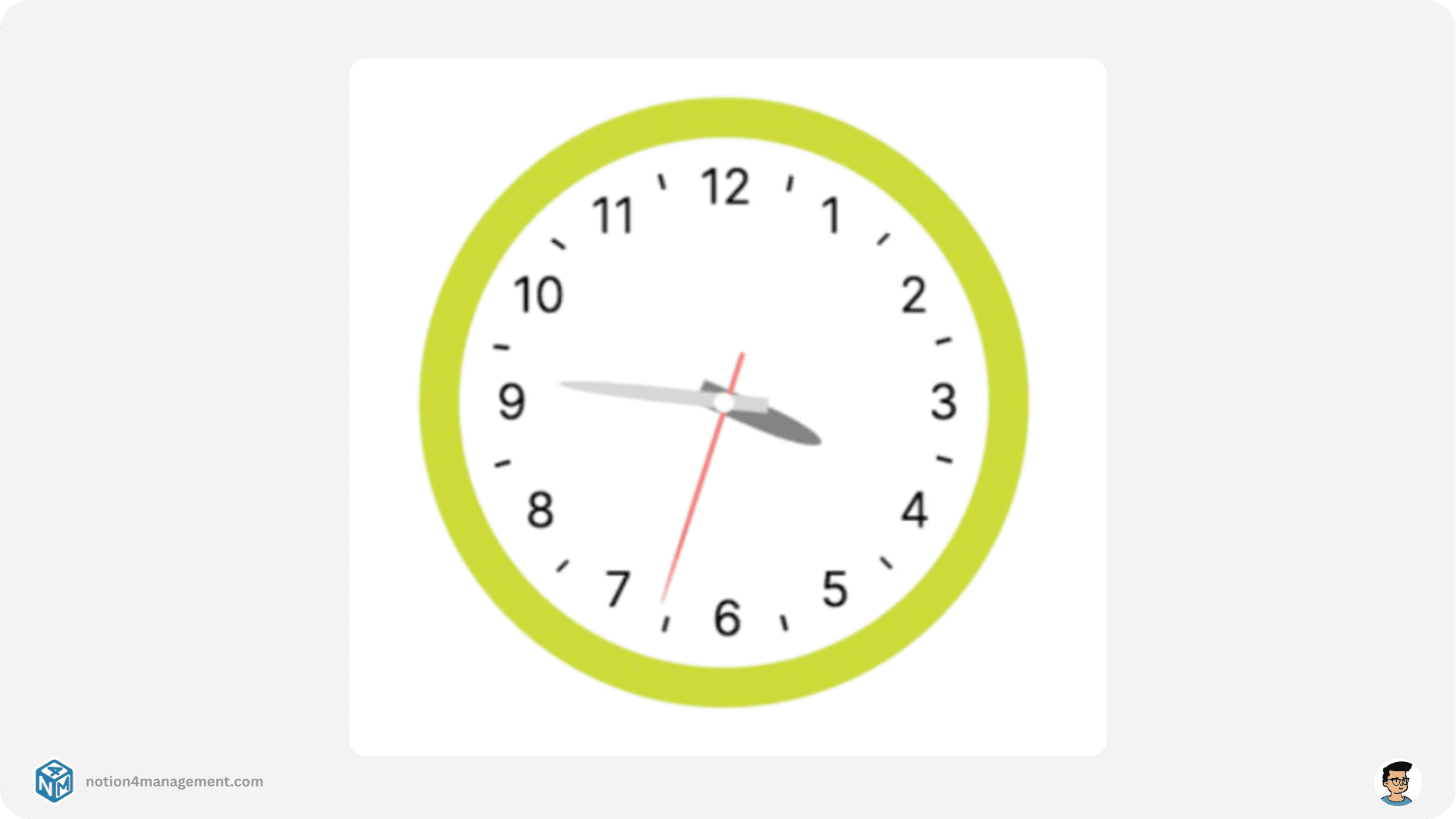 Widgetbox Notion Clock Widget