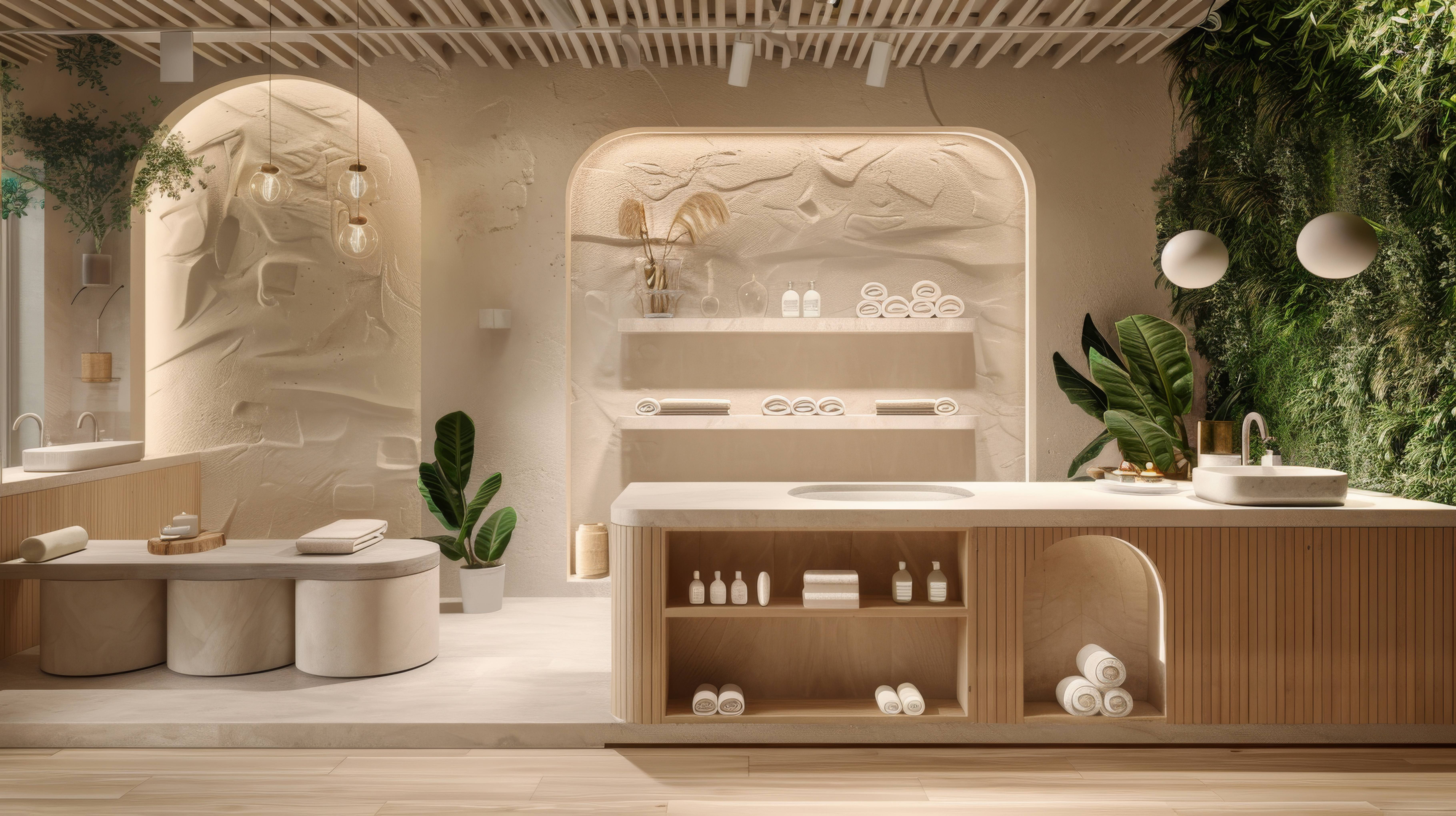 香港侘寂美妝店案例:Rituals 與 SkinSmart 木質啟示Wabi-sabi beauty store cases Hong Kong: Rituals and SkinSmart wood-inspired designs