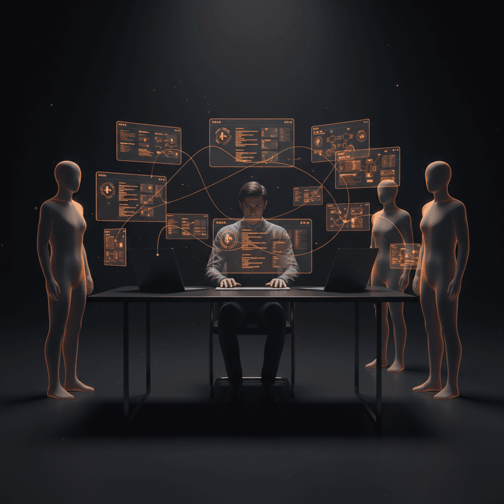 kein fokus im Business