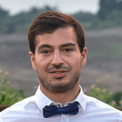 man smiling to the camera