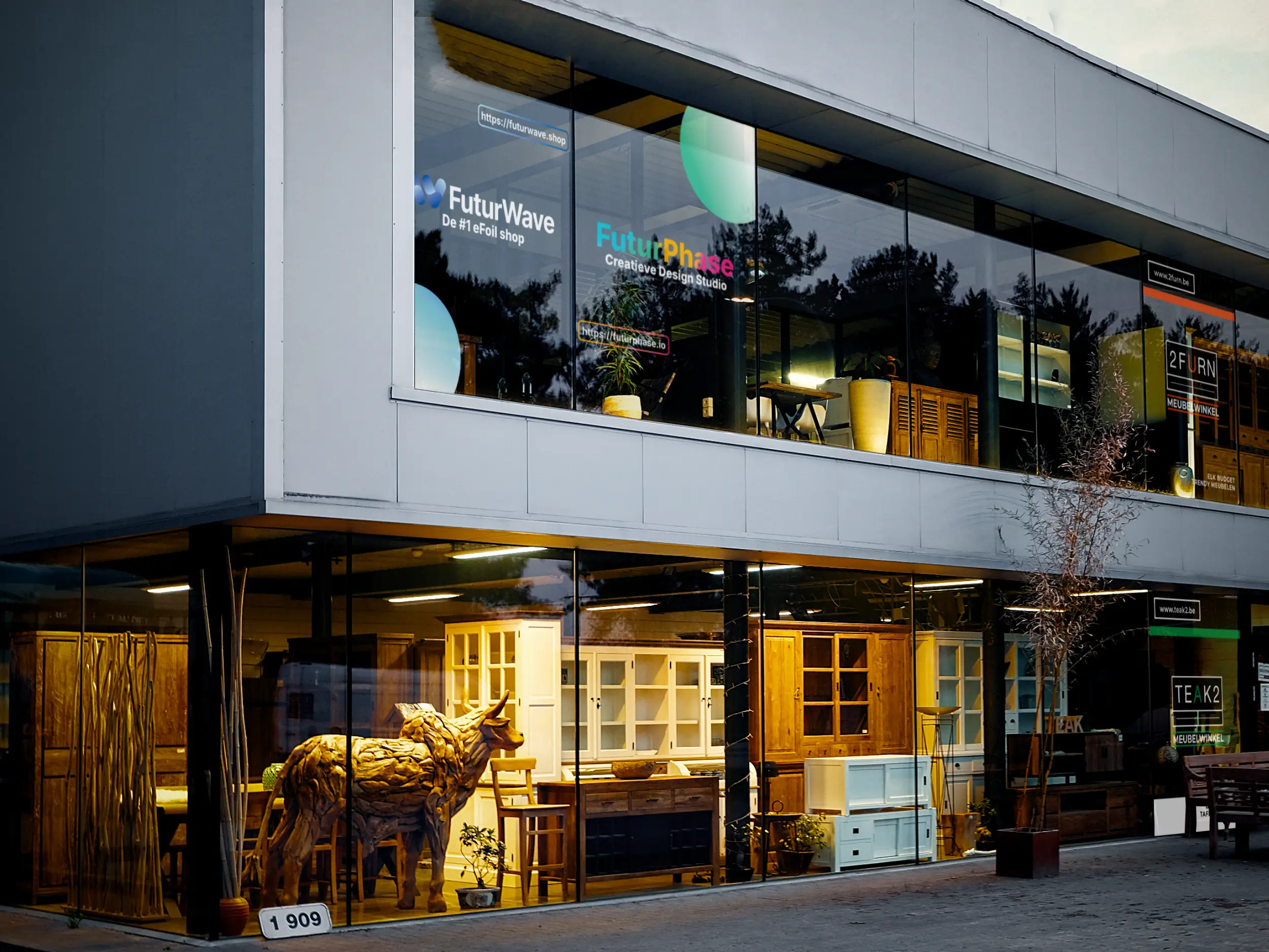Creative web design agency in Pelt, FuturPhase is located at Lodewijk de Raetlaan 3.