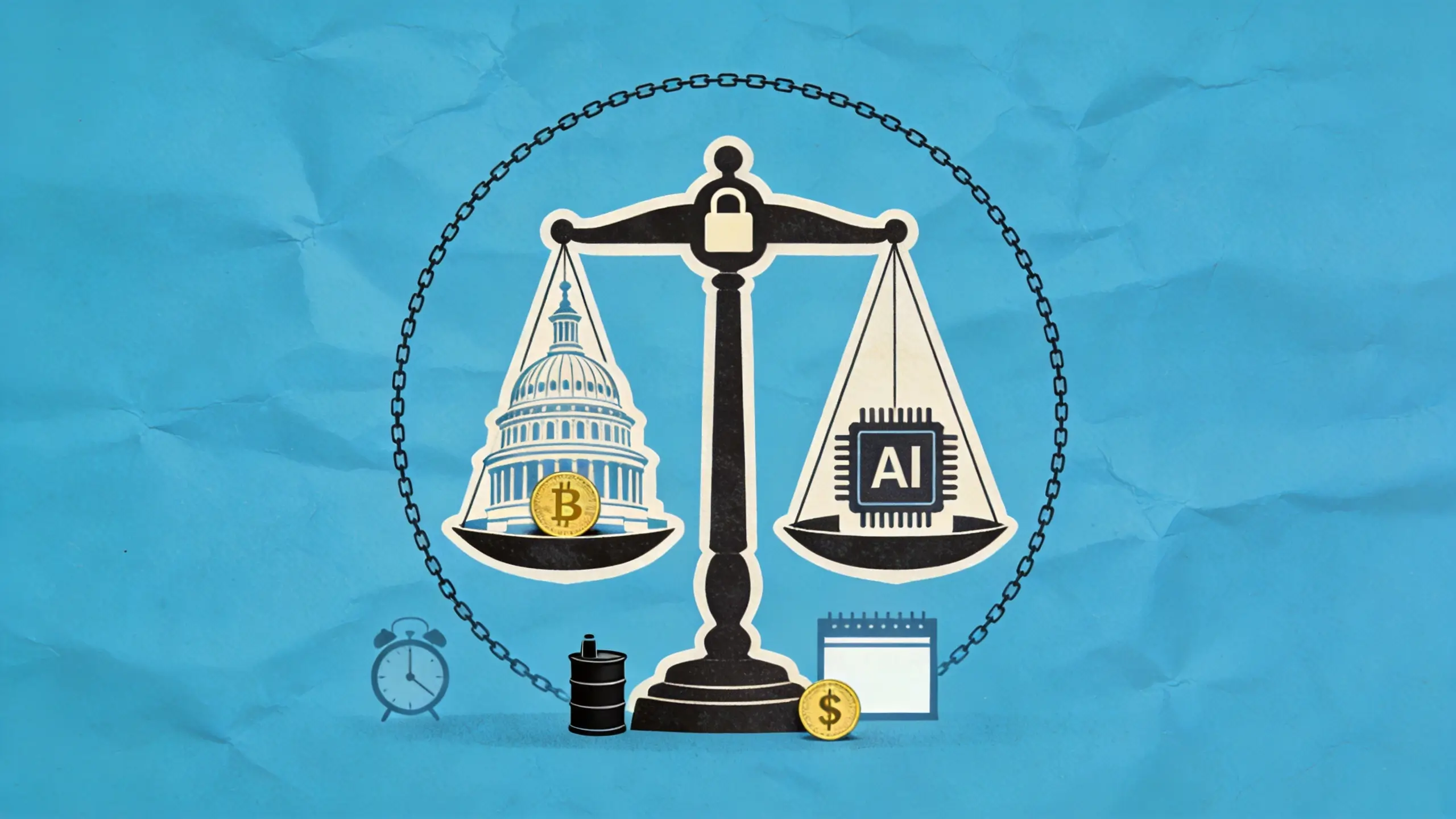 AI Selloff Ignored & Clarity Act Odds Rise