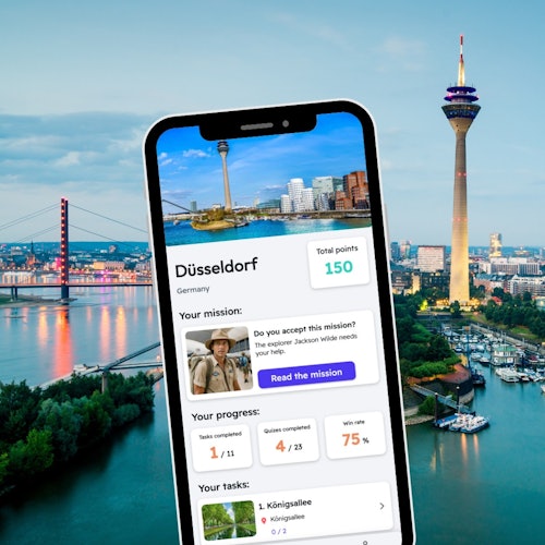 Wanderway Skattjakt Düsseldorf