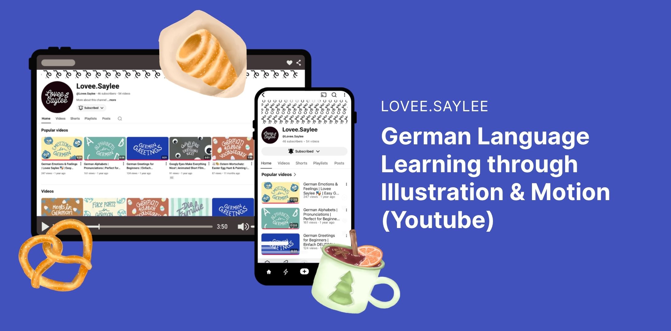 Behind the scenes of Lovee.Saylee's youtube channel