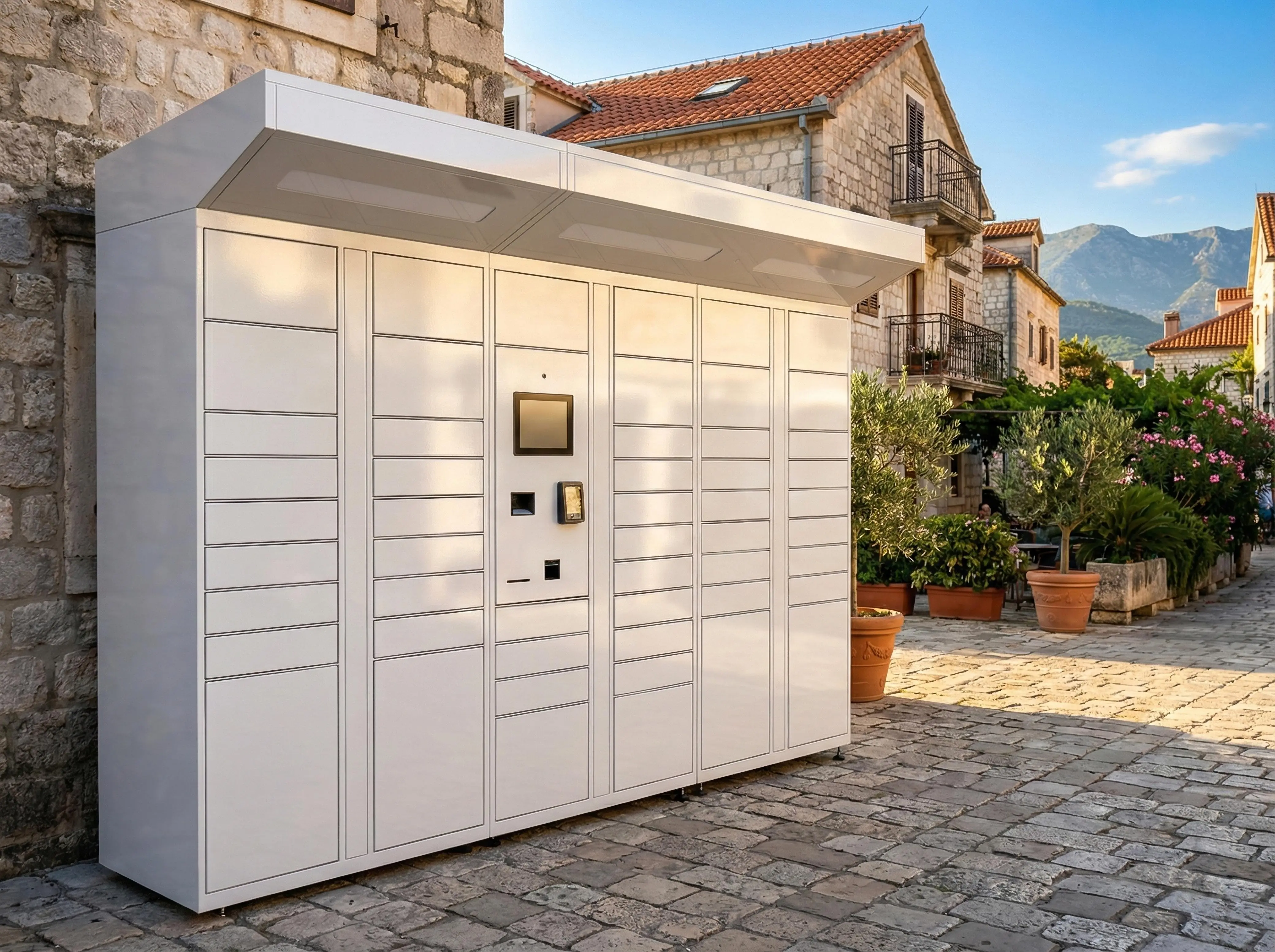 Parcel lockers and last-mile delivery networks in the Western Balkans