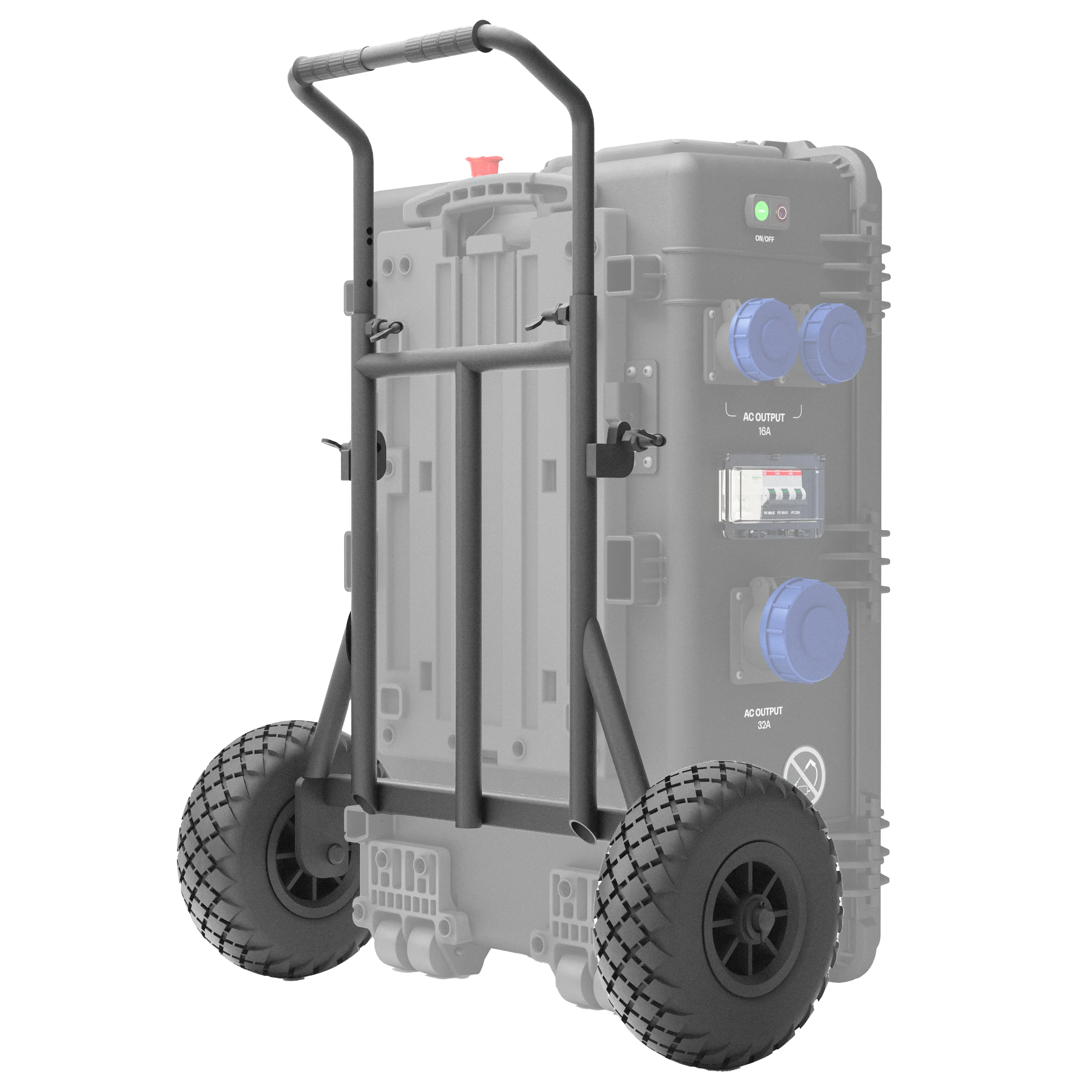 Ecologic Echo-5 power station back with trolley