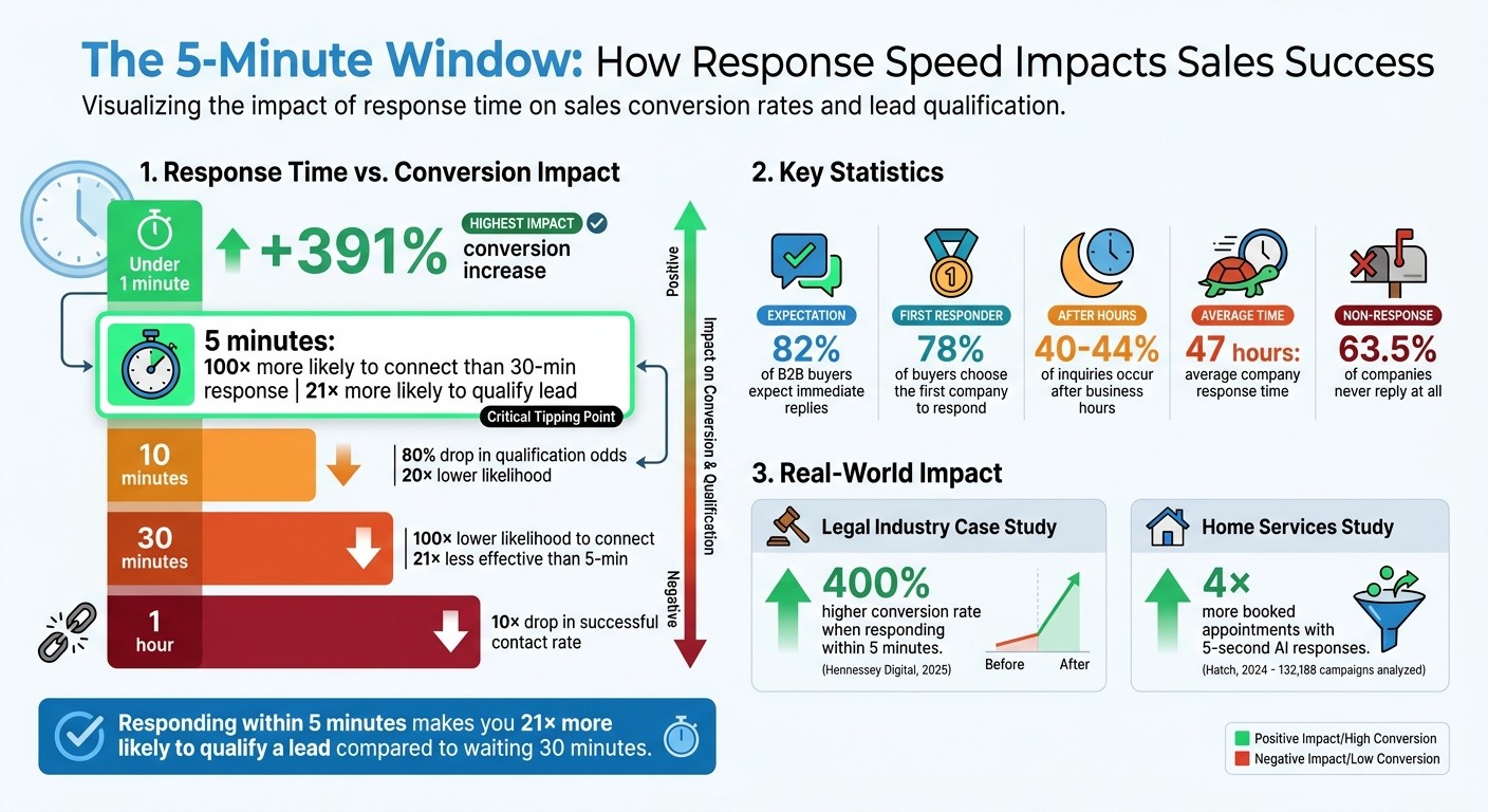 How Response Time Impacts Sales Conversion Rates