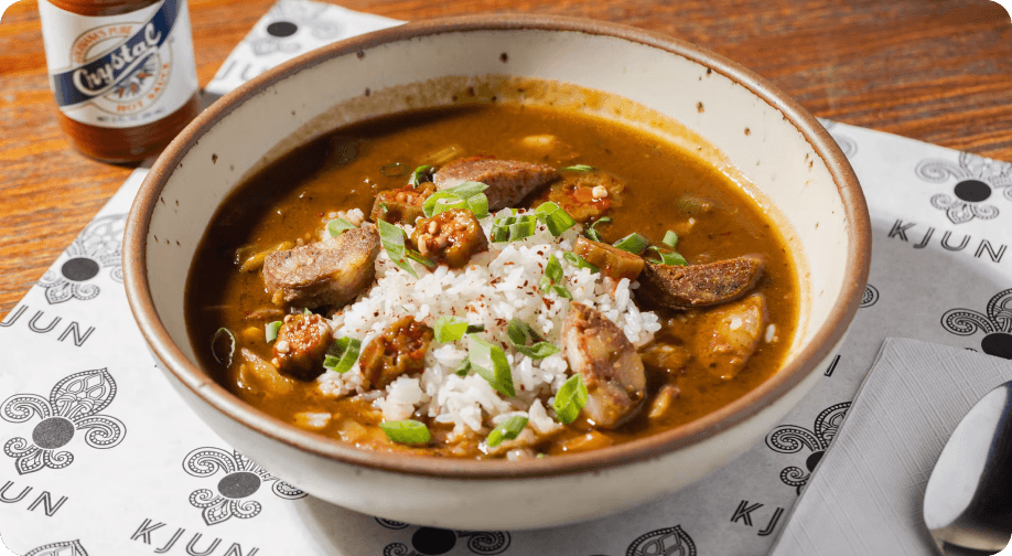 James Beard award-winning Gumbo for employees in San Francisco.