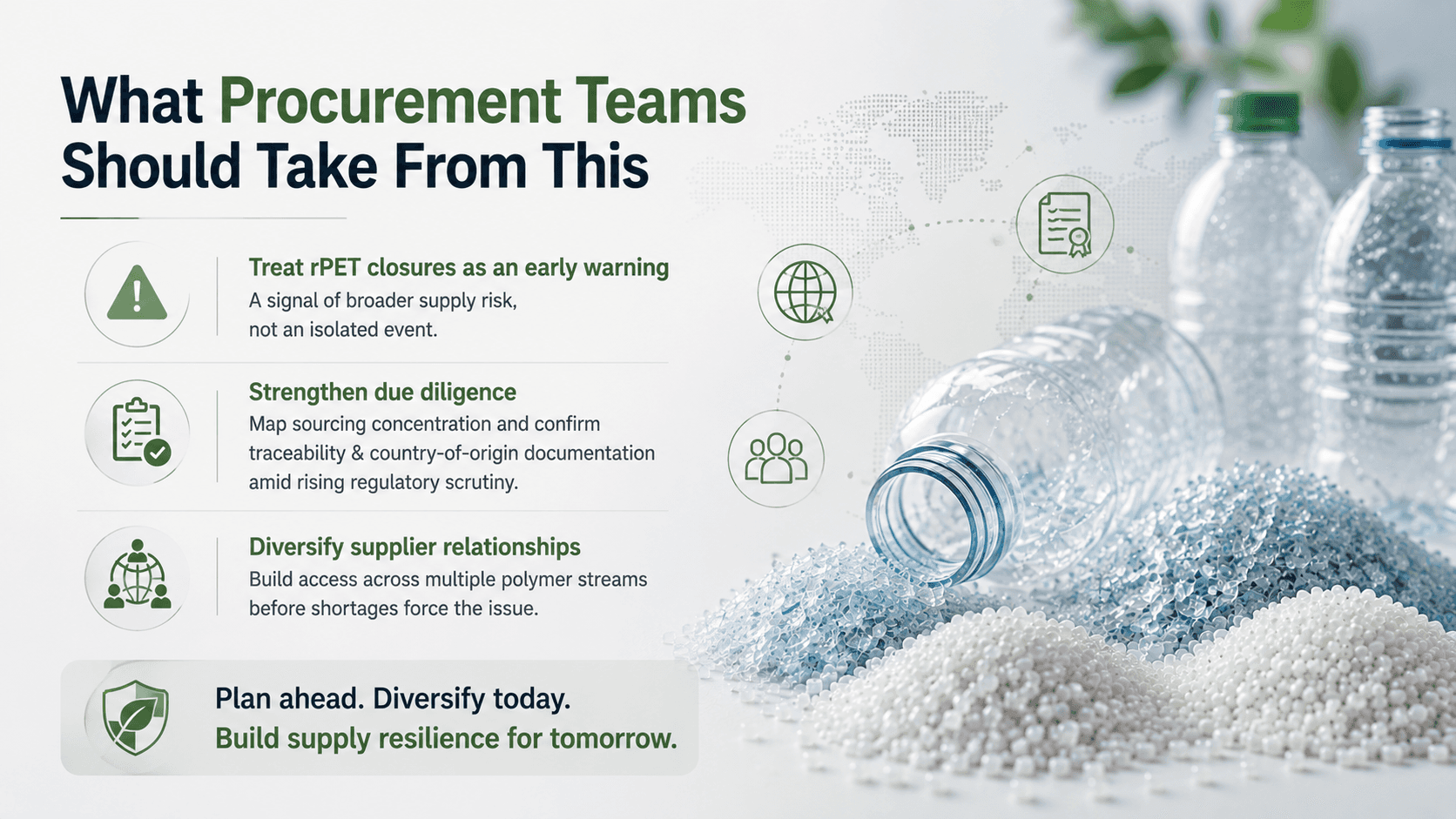 "What Procurement Teams Should Take From This" infographic