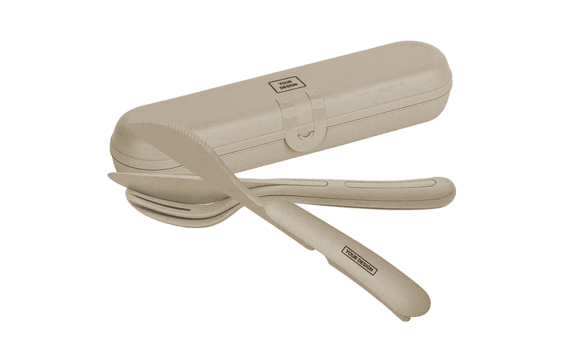 Koziol Cutlery Case and Set&nbsp;