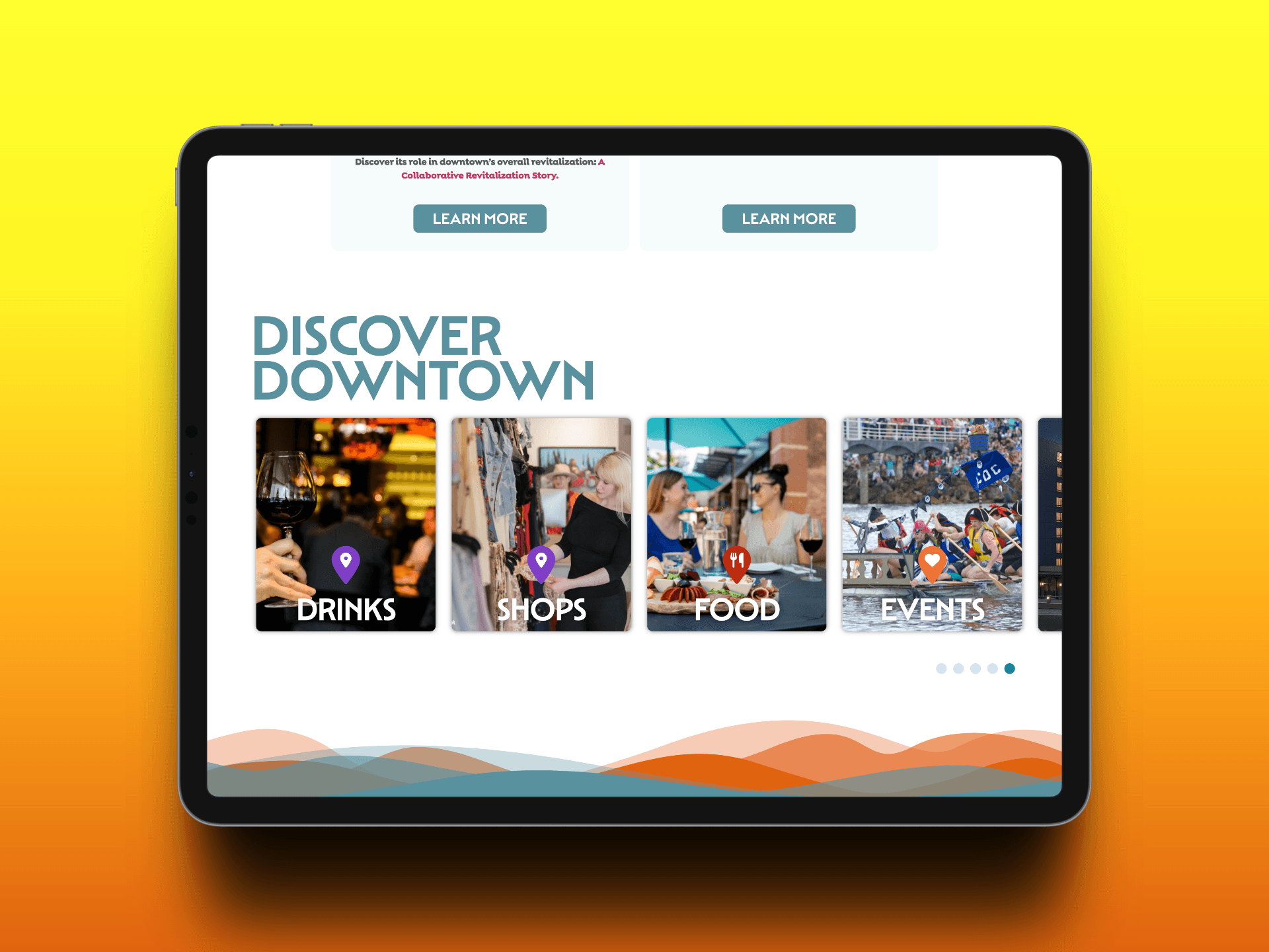 Downtown Nanaimo Website - Discover Downtown - Mindsai