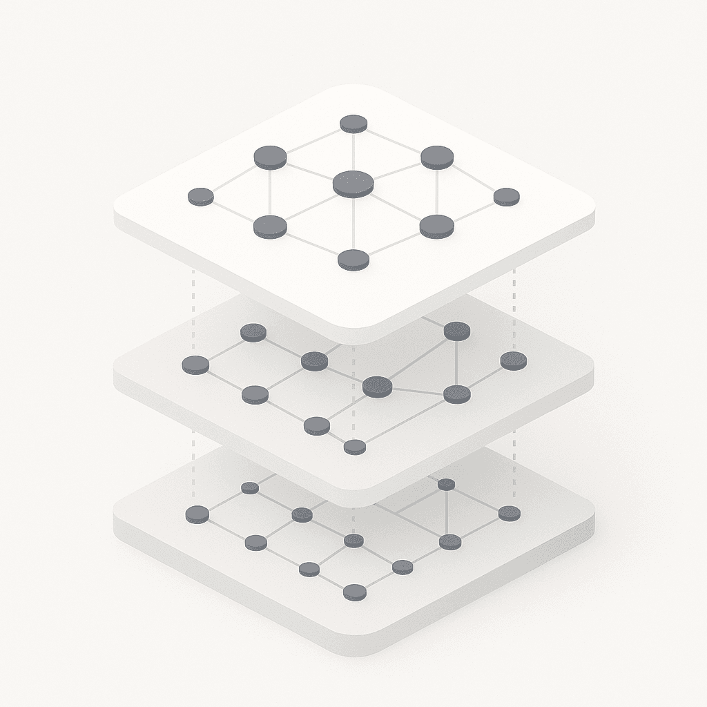 Tiered diagram contrasting SMB, mid-market, and enterprise Perplexity rank tracking platforms