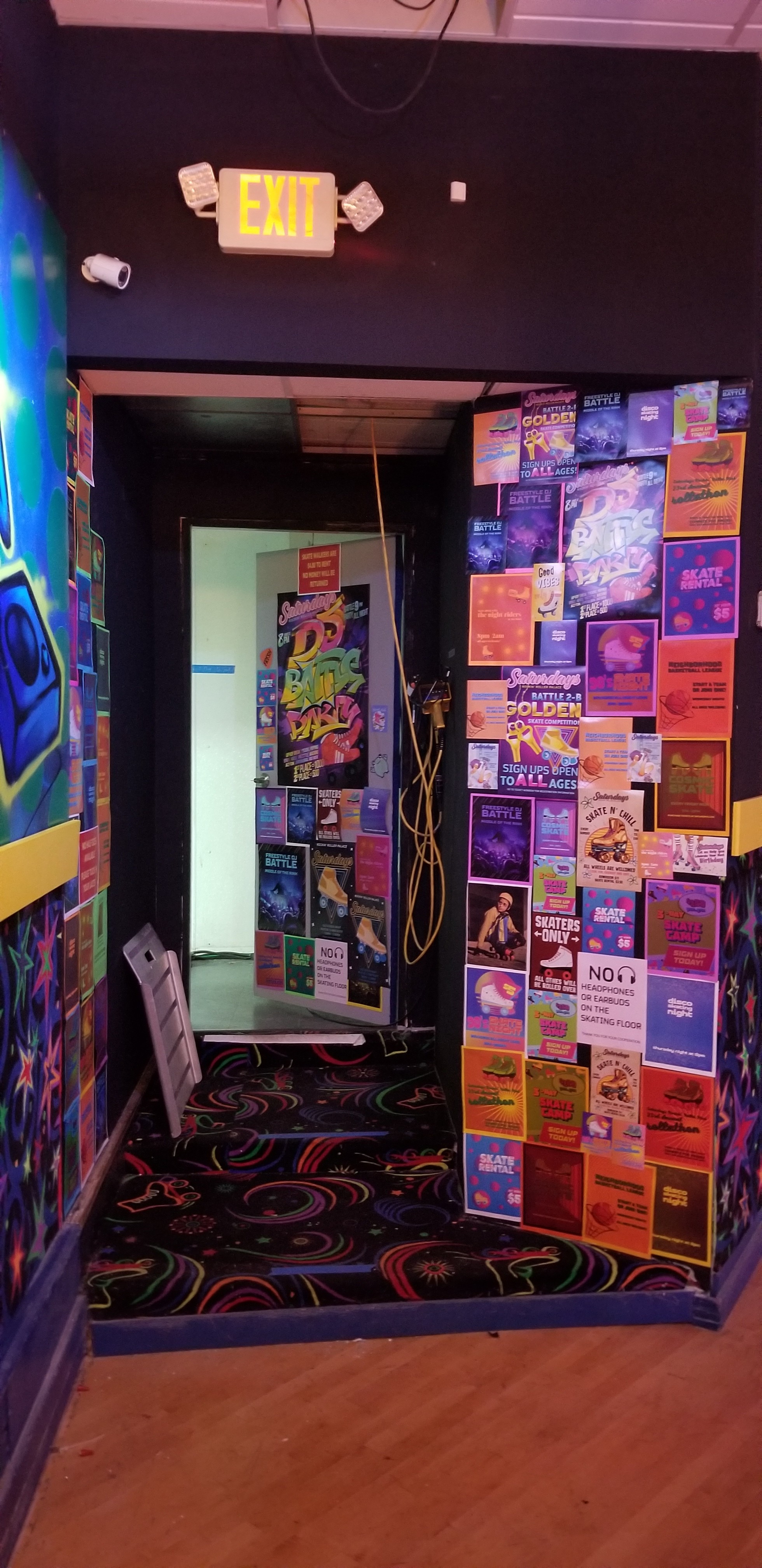 Skating Ring Posters and Stickers