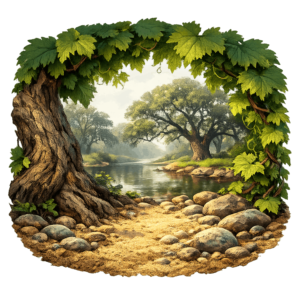 Detailed graphic of the Cosumnes River wine region.