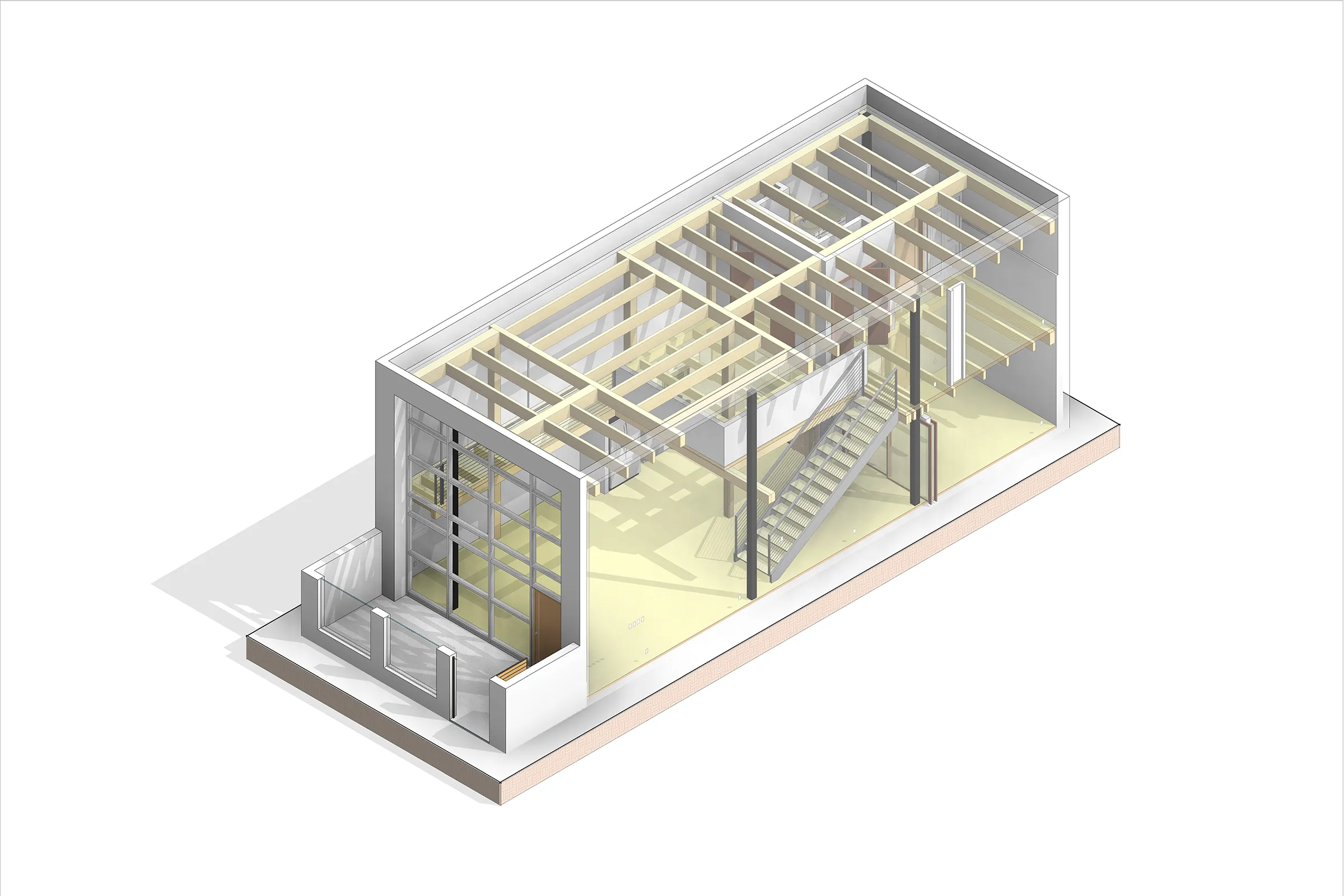 Delancey Street House Axon