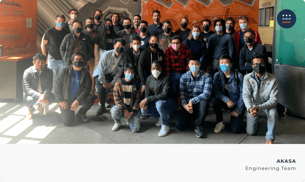 Picture of the AKASA engineering team