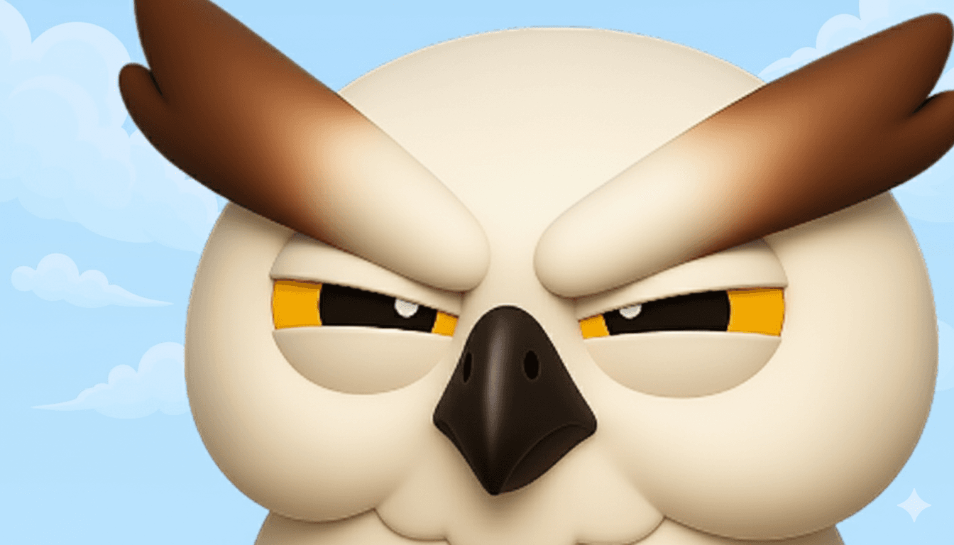 Close-up of Lord Grimfeather