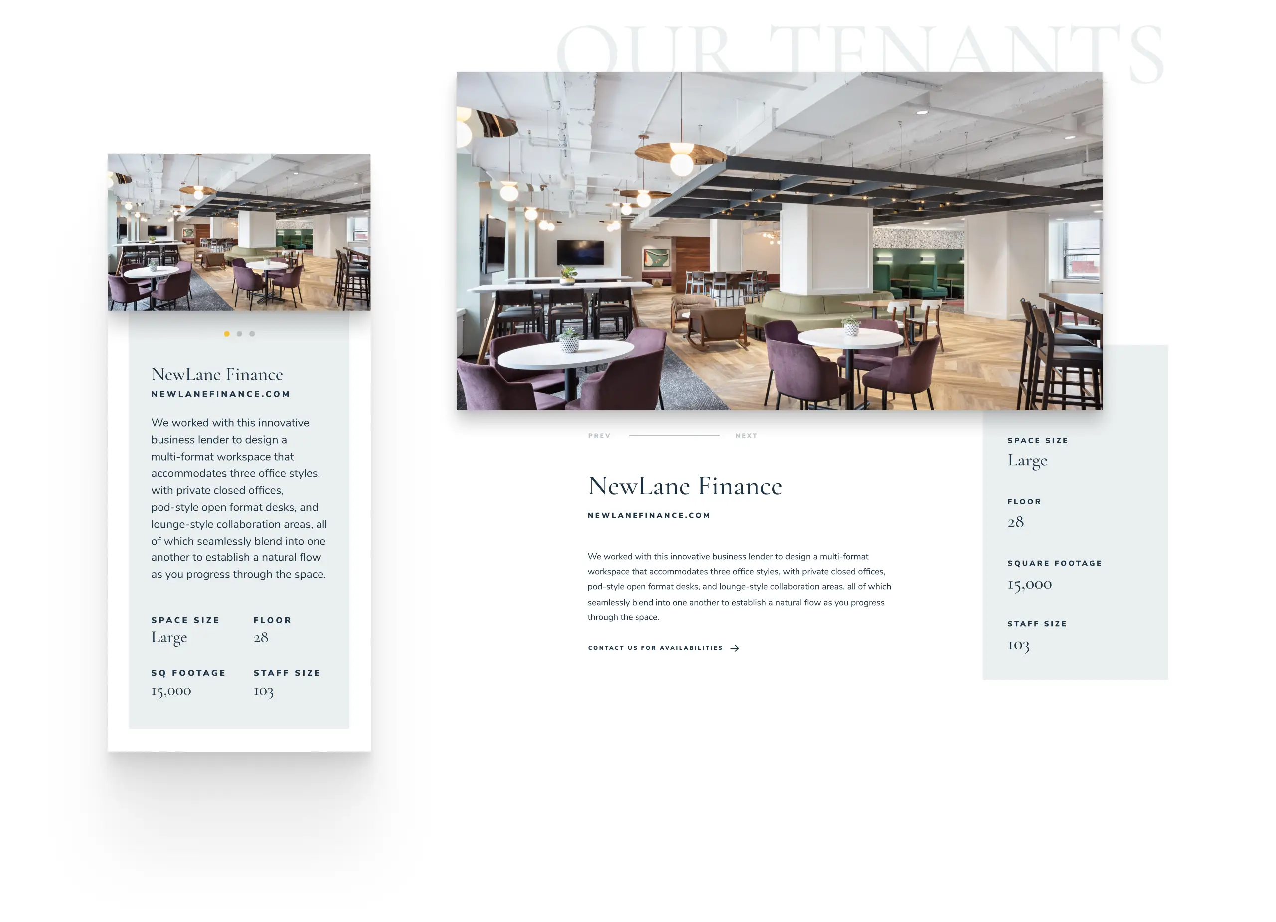 Tenant spotlight on 123 S Broad St website