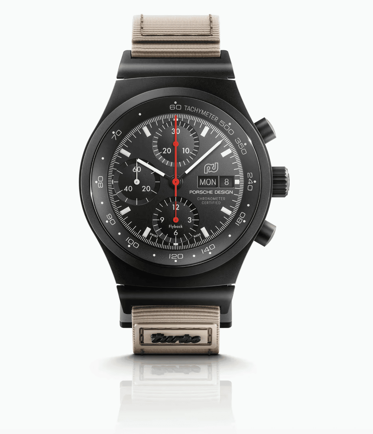 Apple Watch Hermès Series 11, titanium case, silver color, Faubourg Party watch face and band