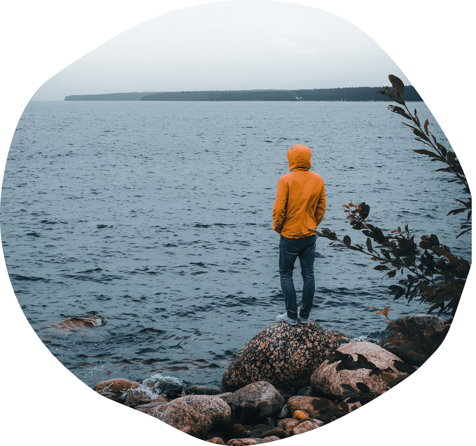 Person i videosamtal med psykolog online