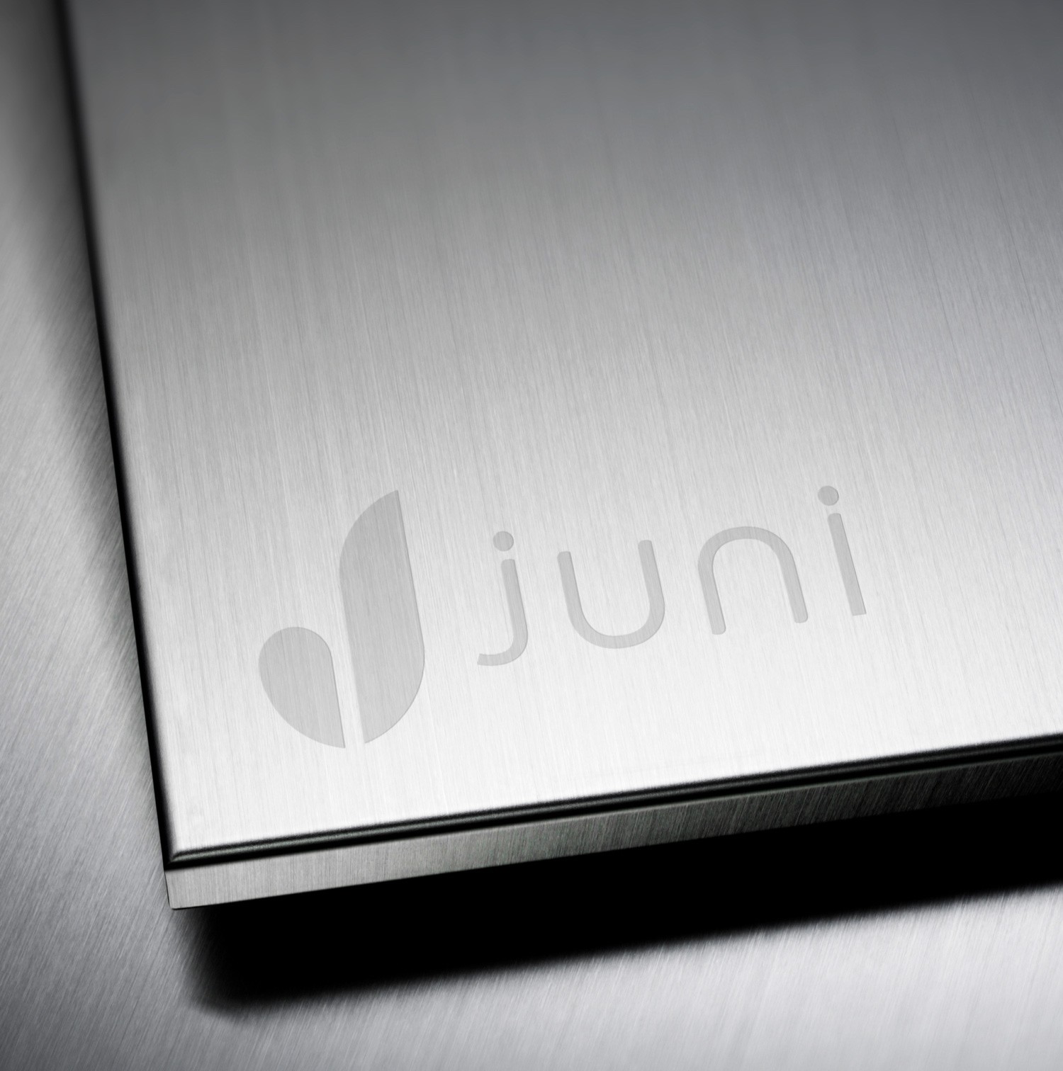 Juni cosmetics logo design
