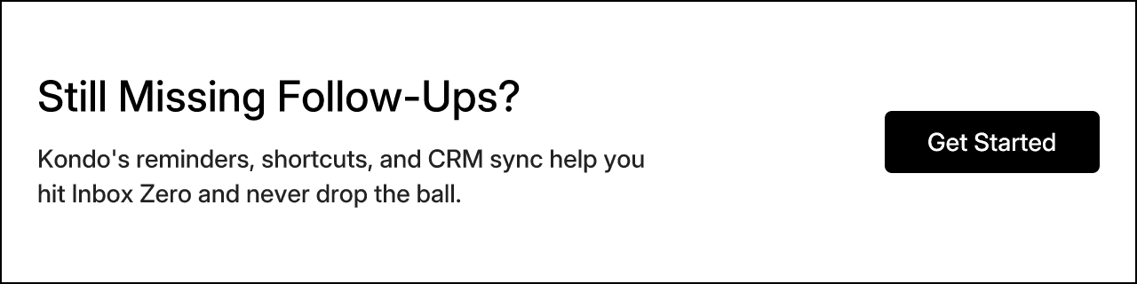 Still Missing Follow-Ups?