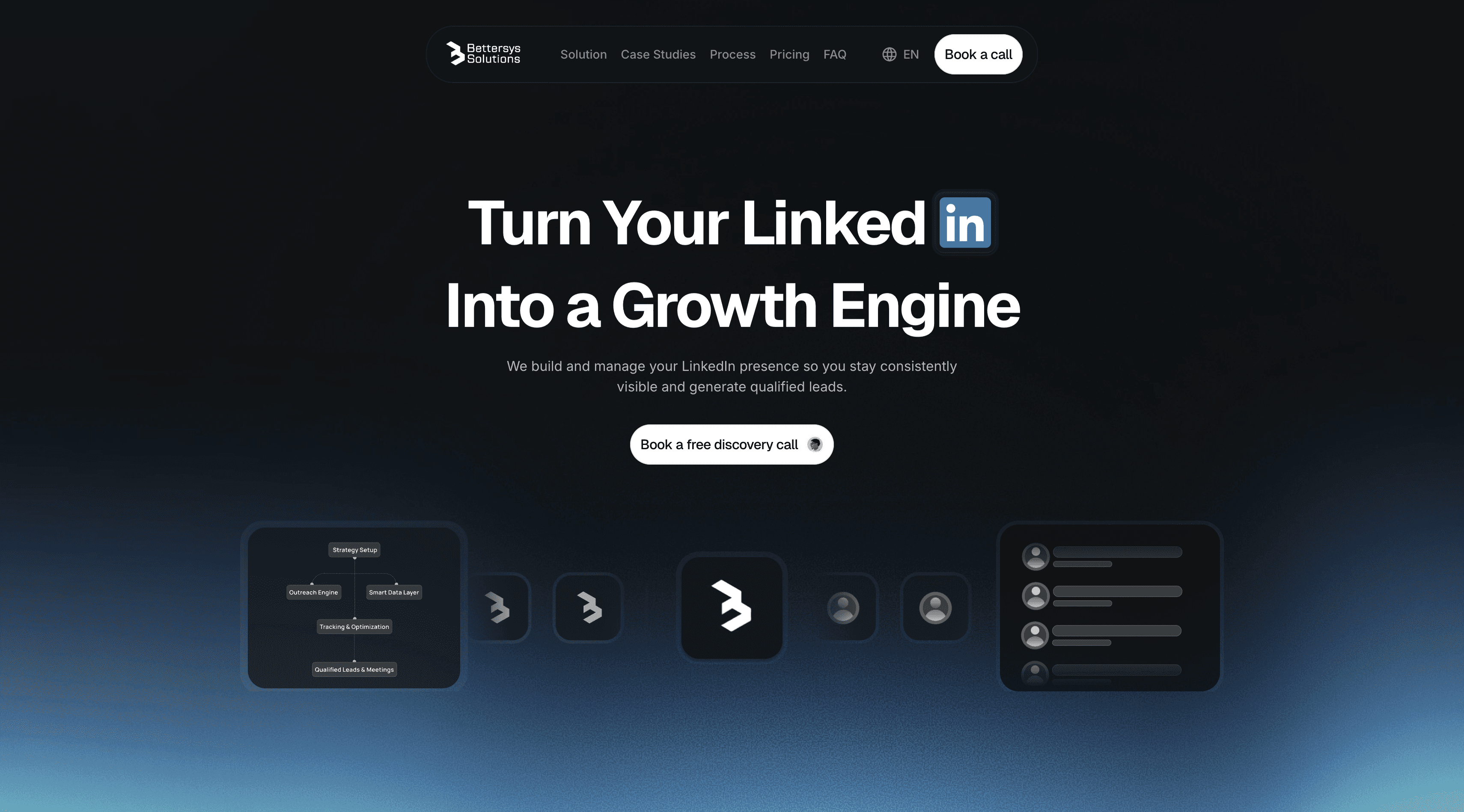 LensRef Hero section