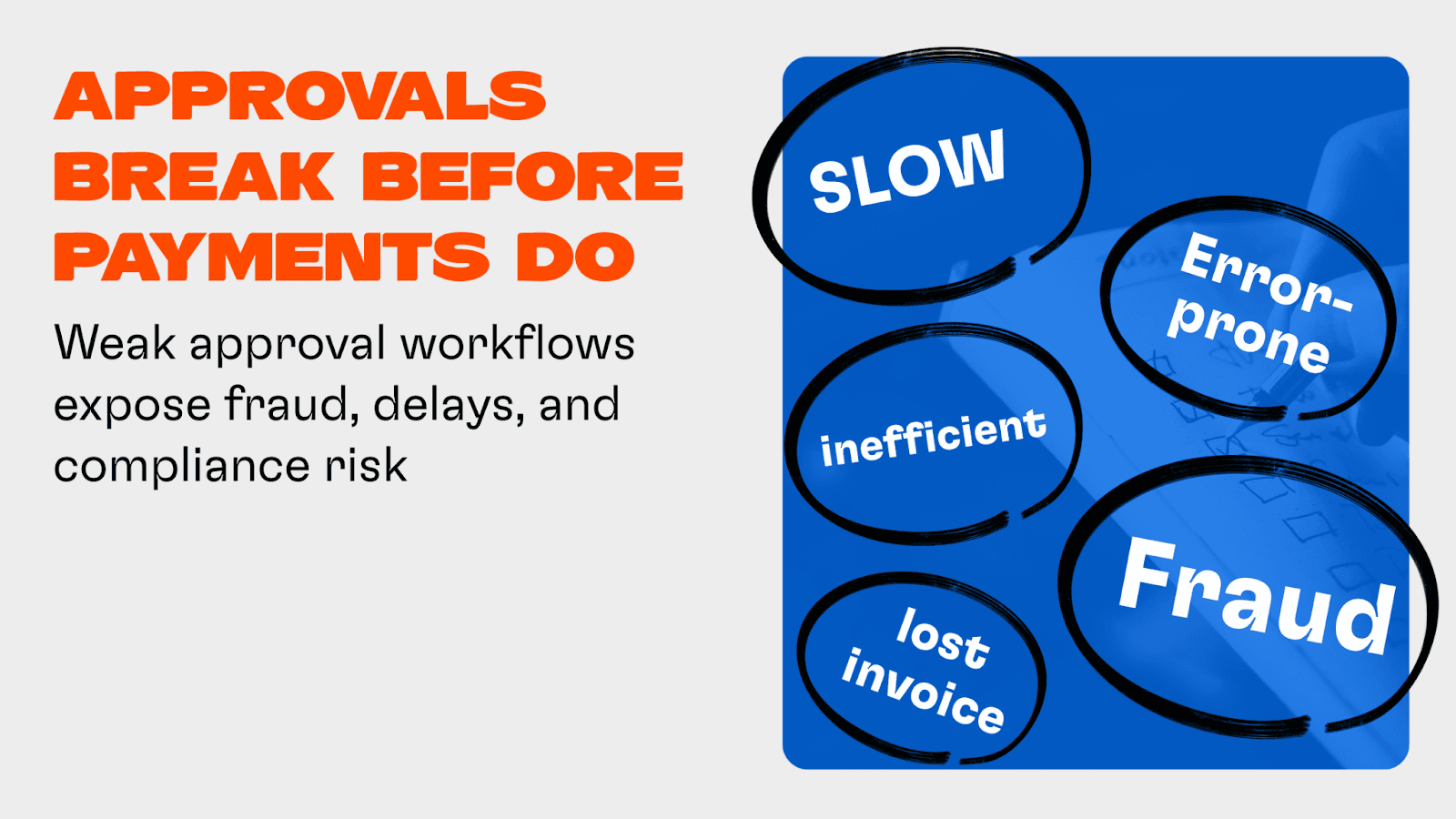 approvals break before payments do