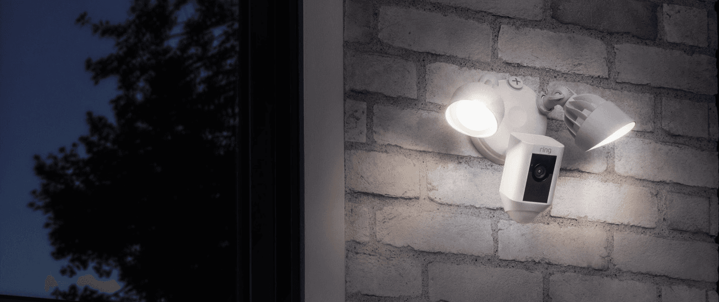 Banner image with a ring camera on the wall