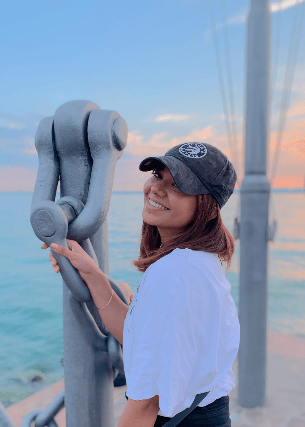 Portrait of portfolio creator – front view