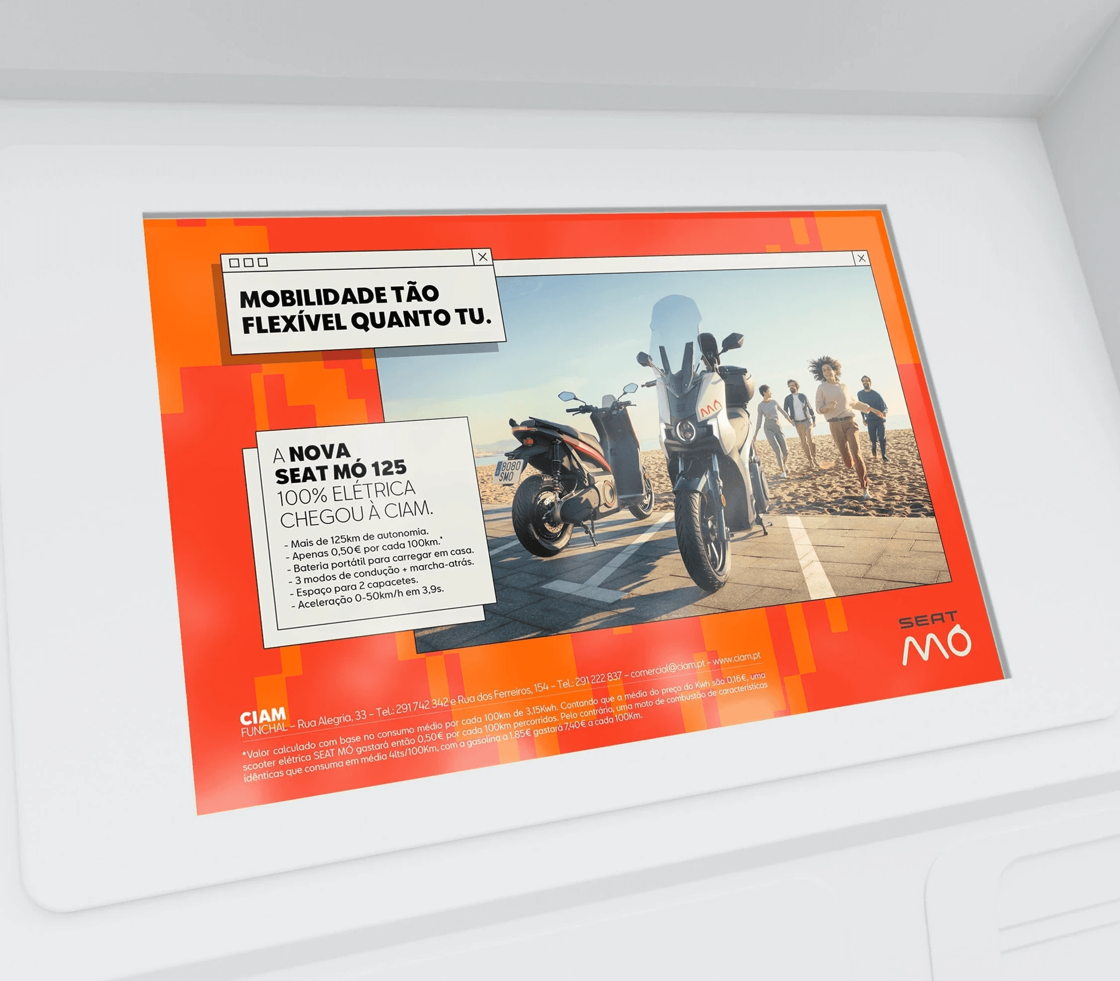 Stack of books with modern publishing design placed on bright white stairs