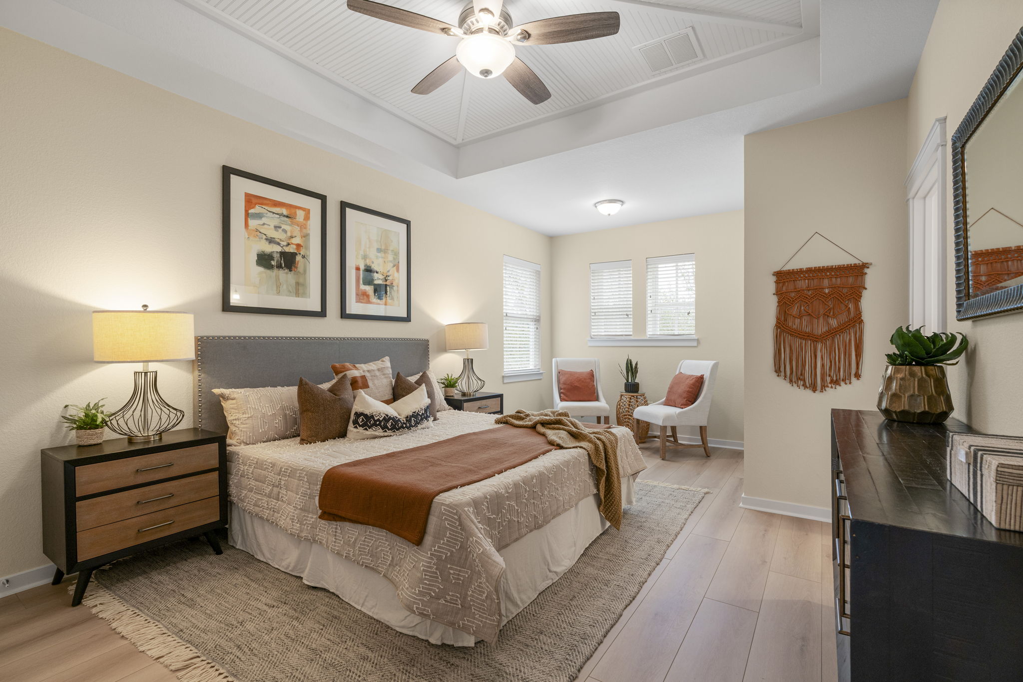 The Primary Suite of 4116 Berkman Drive