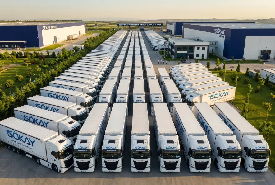 Gökay Transport TIR filosu uluslararası nakliye