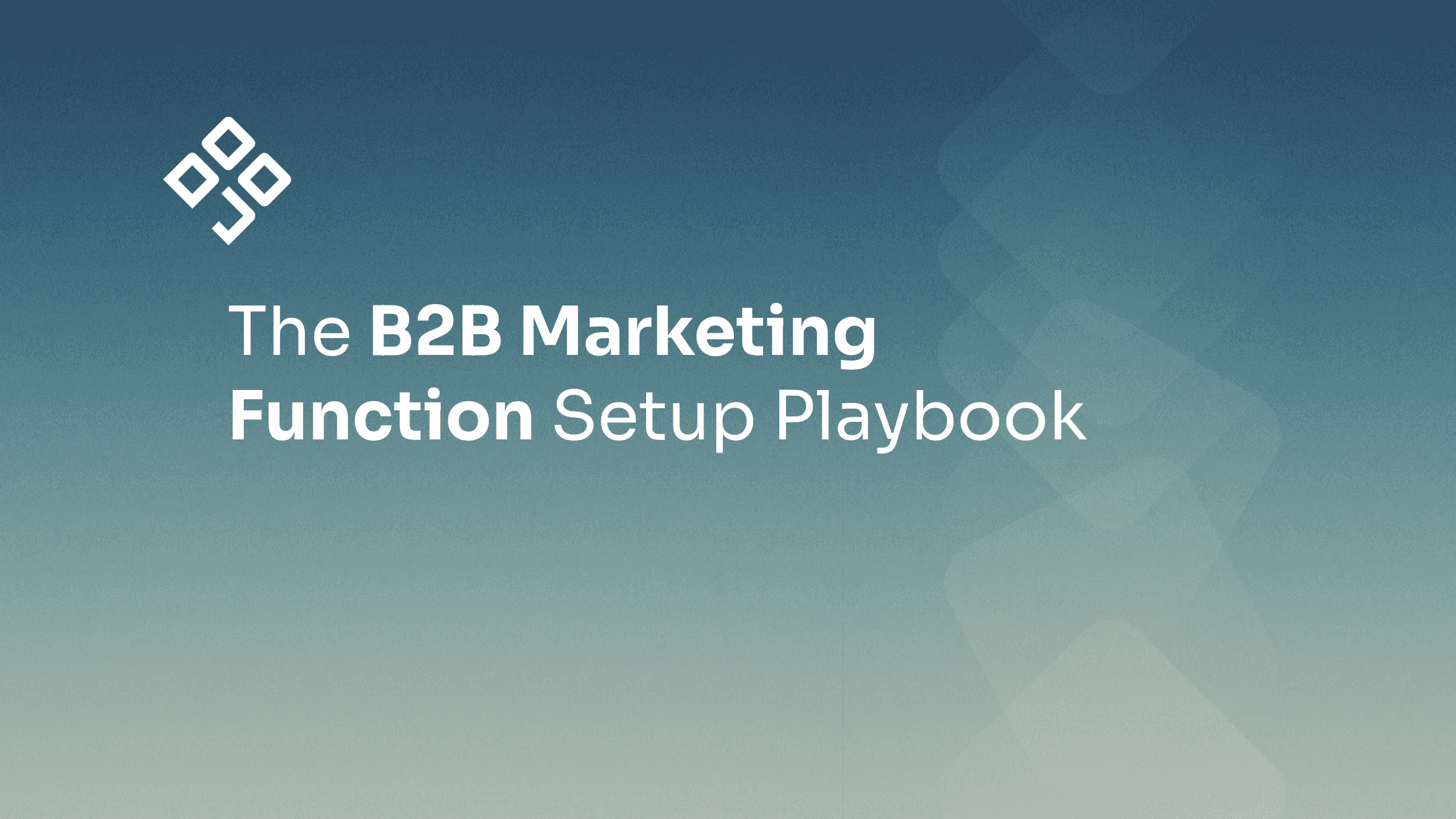 For whoever's hiring and whoever's hired. The 10 things to have ready before a first B2B marketer starts, and the 90-day order of operations once they do.