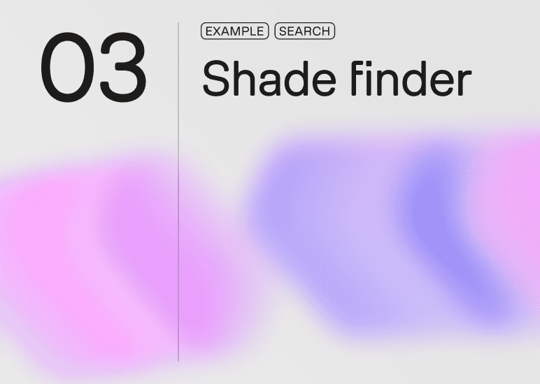 Shade finder