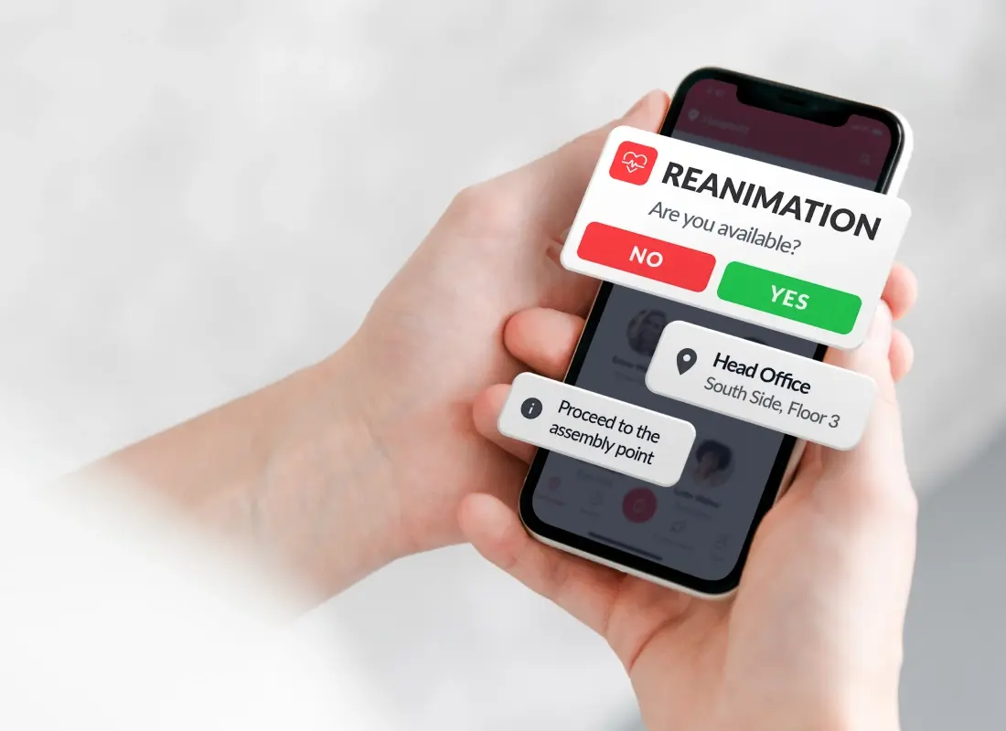 Targeted alerting via the Safeguard app