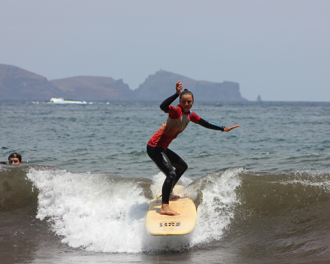 Surfing in Madeira with AroundFreedom Surf Lesson