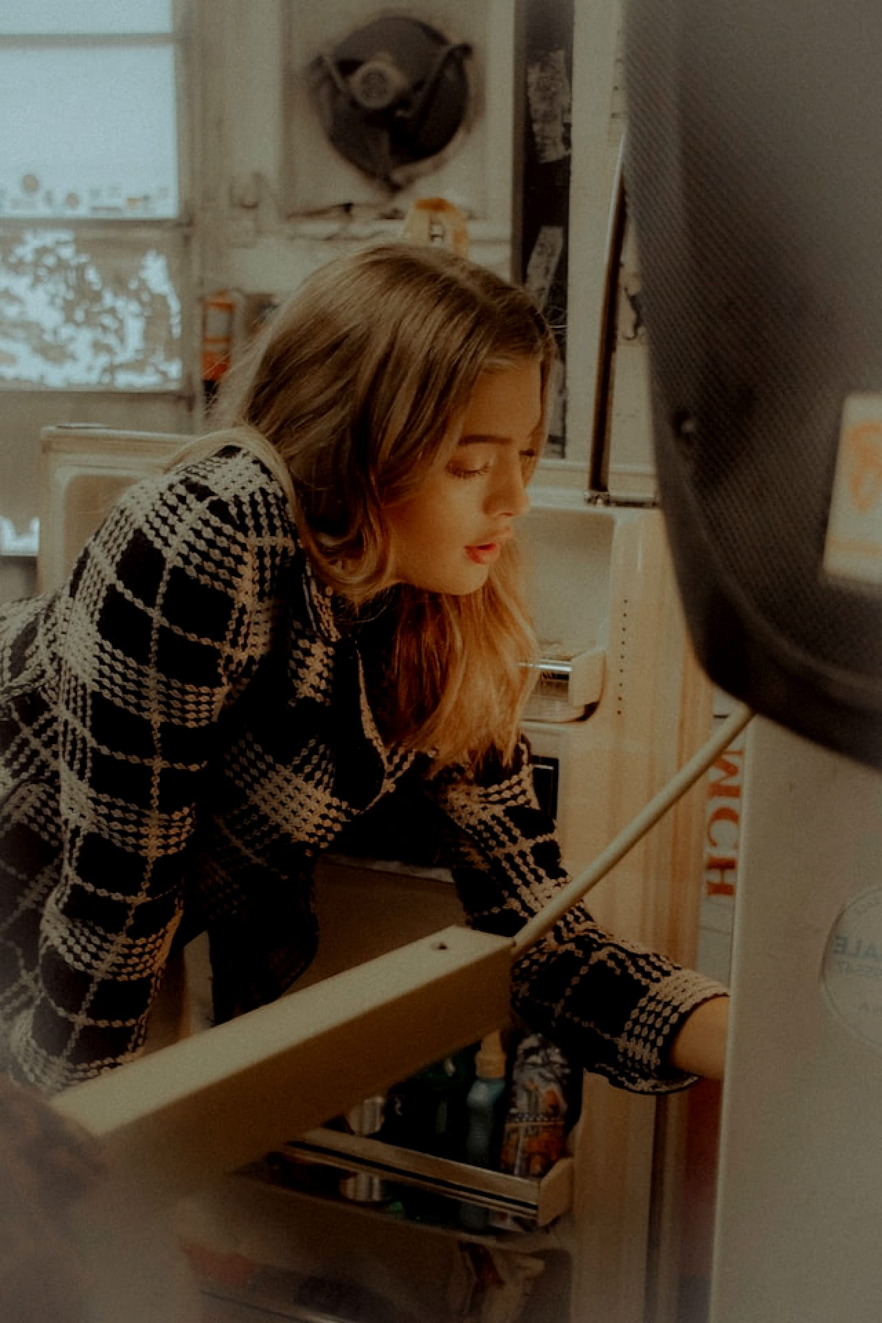 Evelyn creating recipes